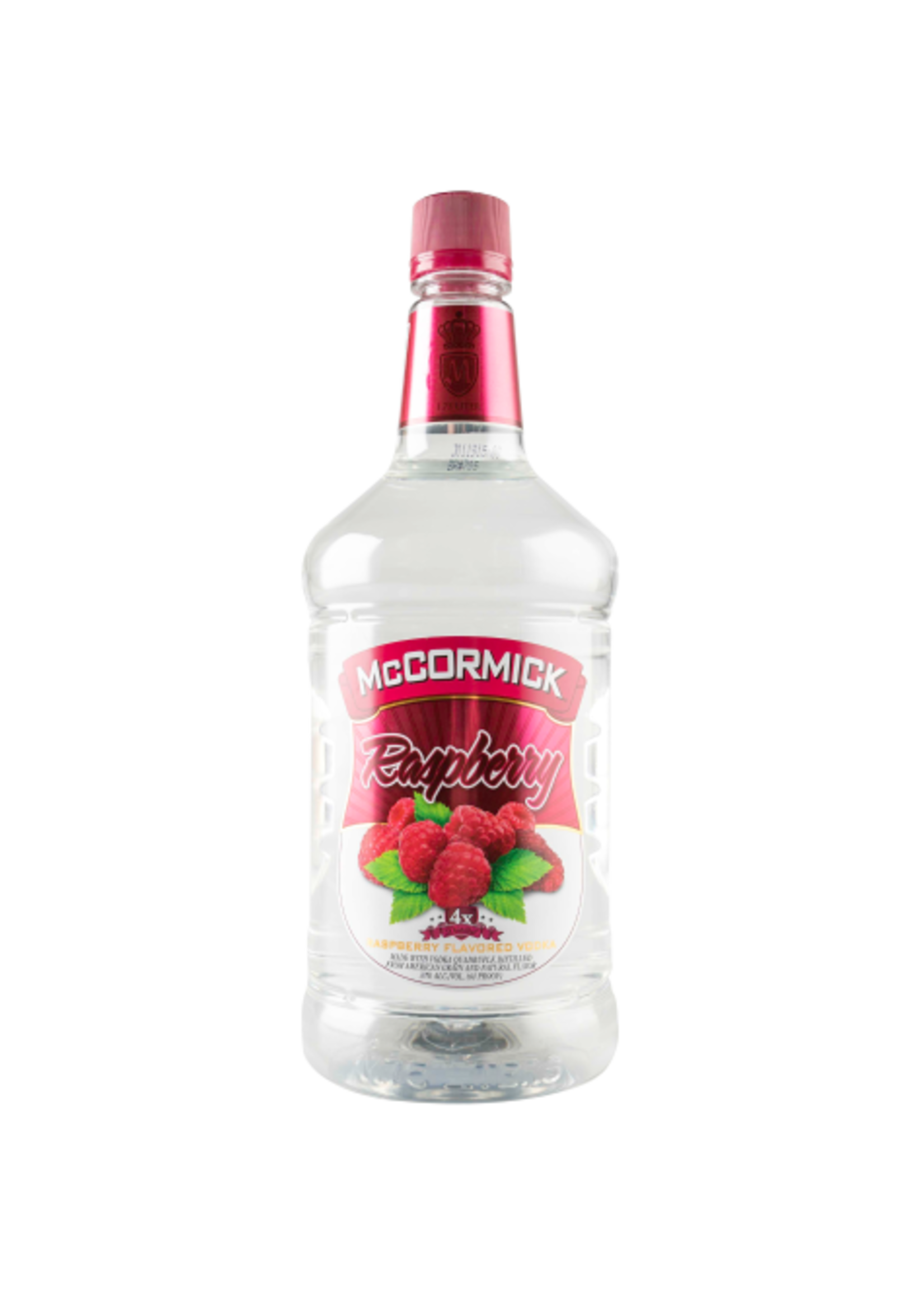 McCormick Raspberry Vodka 60Proof Pet 1.75 Ltr