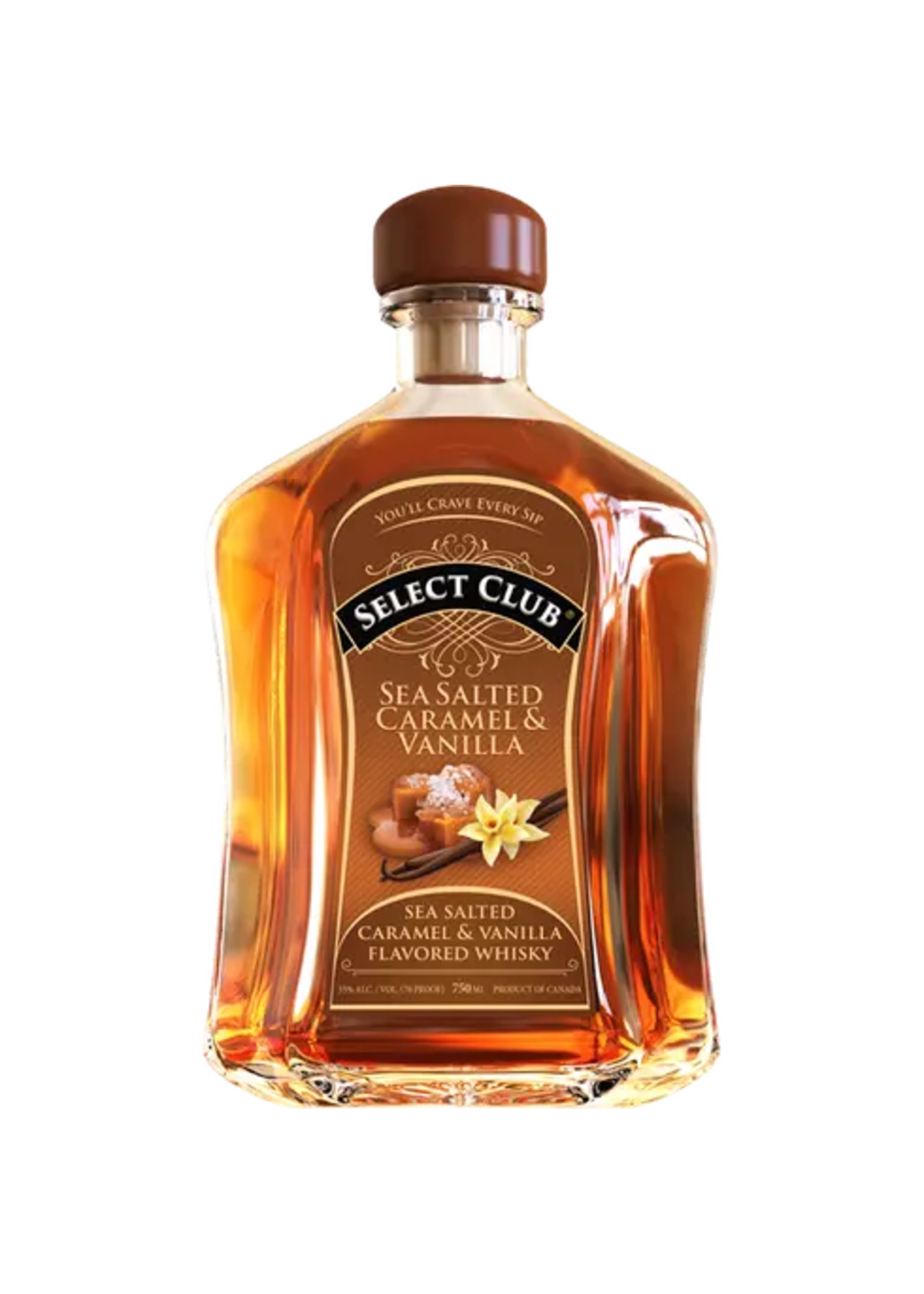 Select Club Sea Salted Caramel & Vanilla Whiskey 70Proof 750ml