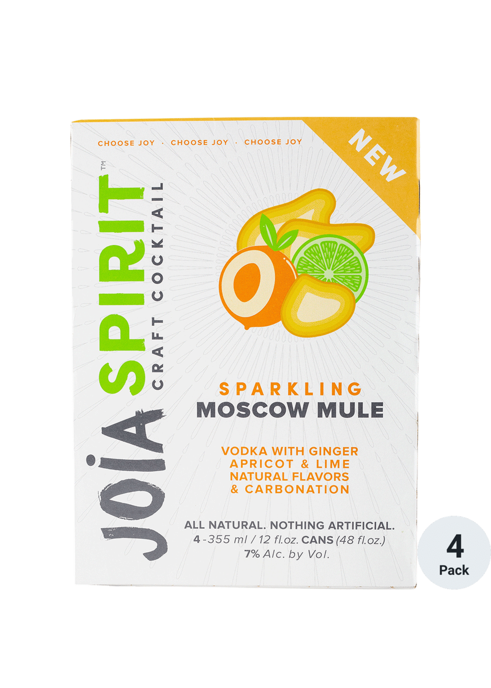 Joia Mosccow Mule 14Proof 4pk 12oz Cans