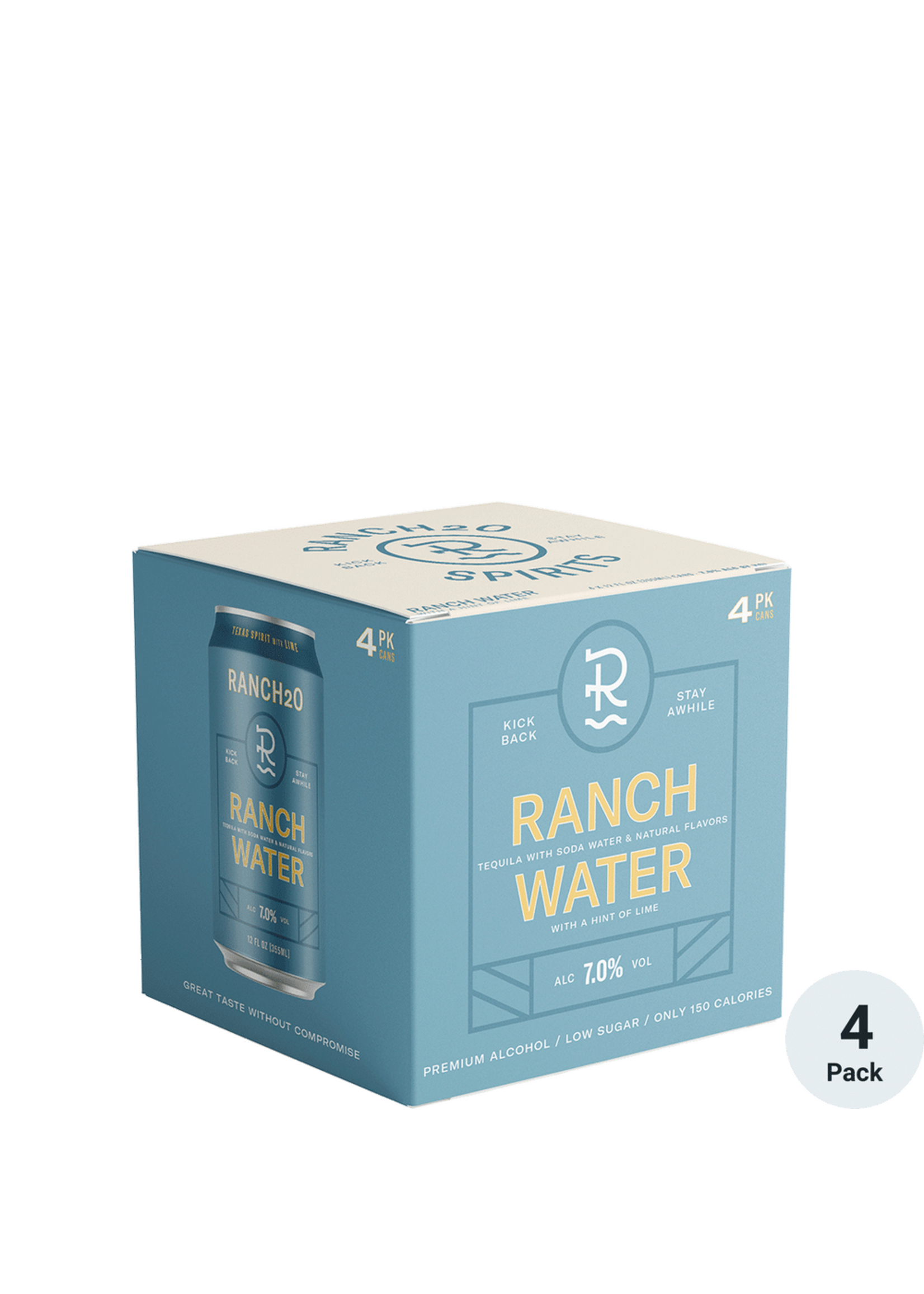 Ranch2O RTD Ranch Water 14Proof 4pk 12oz Cans