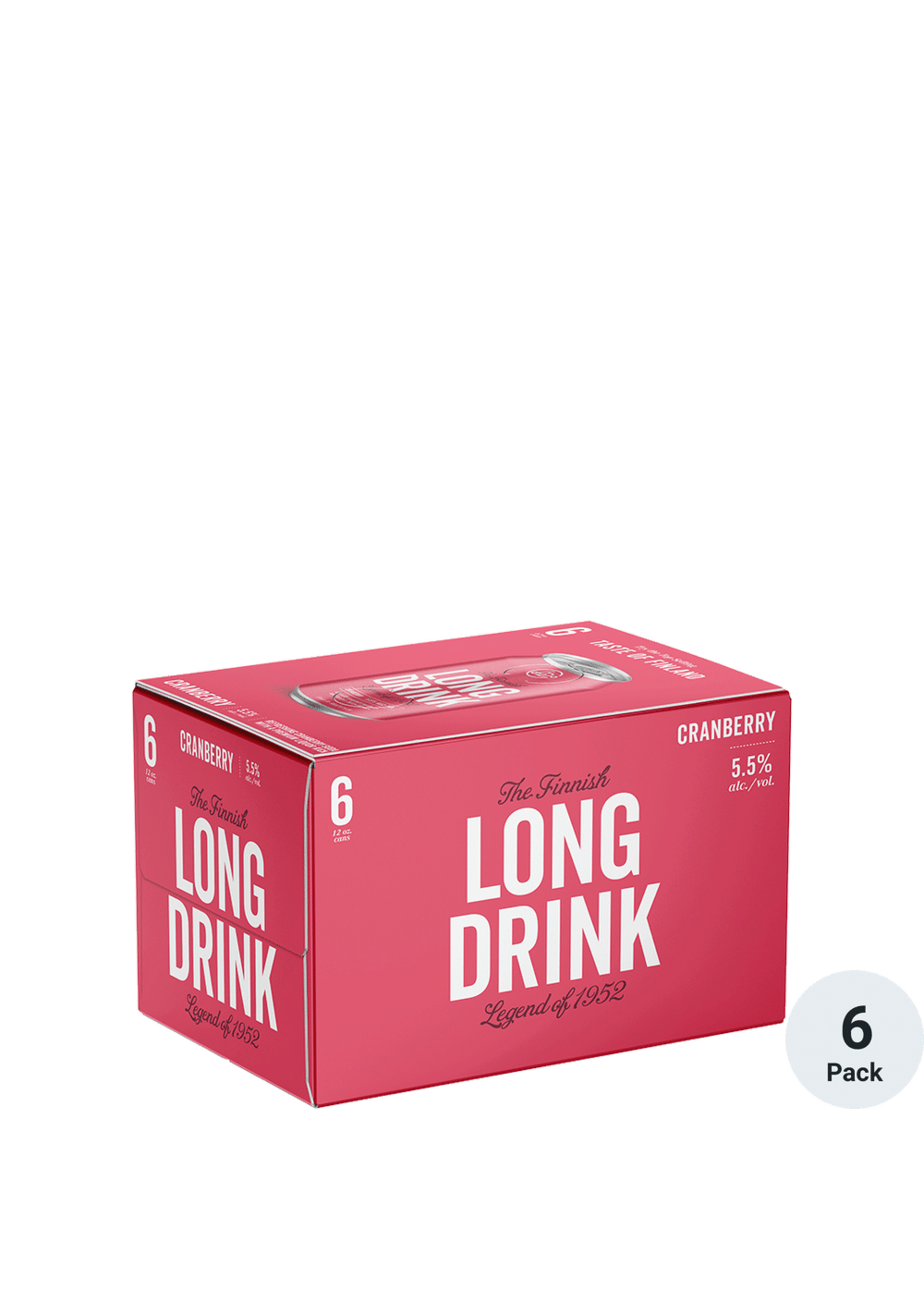 The Finnish Long Drink Cranberry 11Proof 6pk 12oz Cans