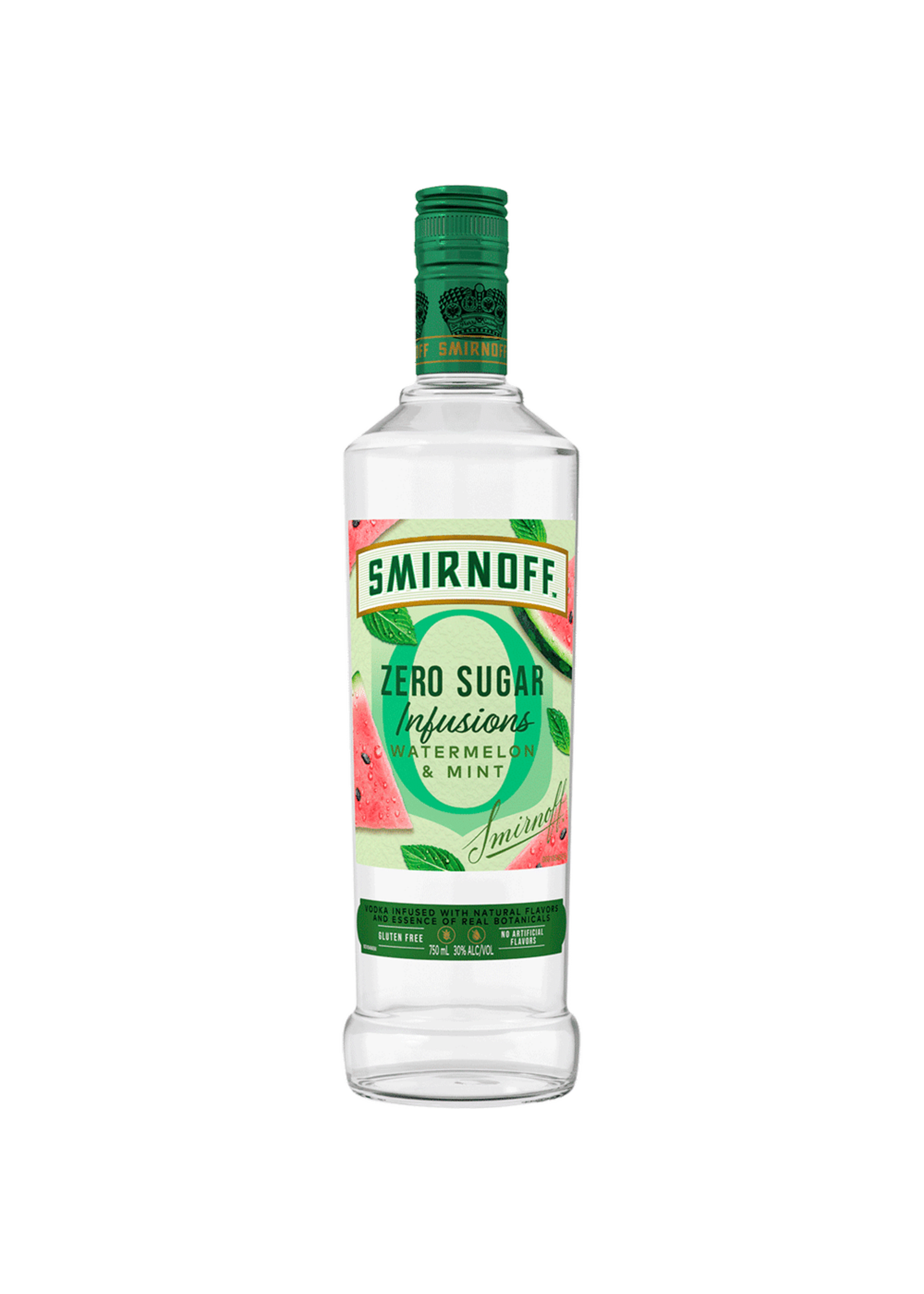 Smirnoff  Vodka Smirnoff Zero Sugar Infusions Watermelon & Mint 60ProoF 750ml