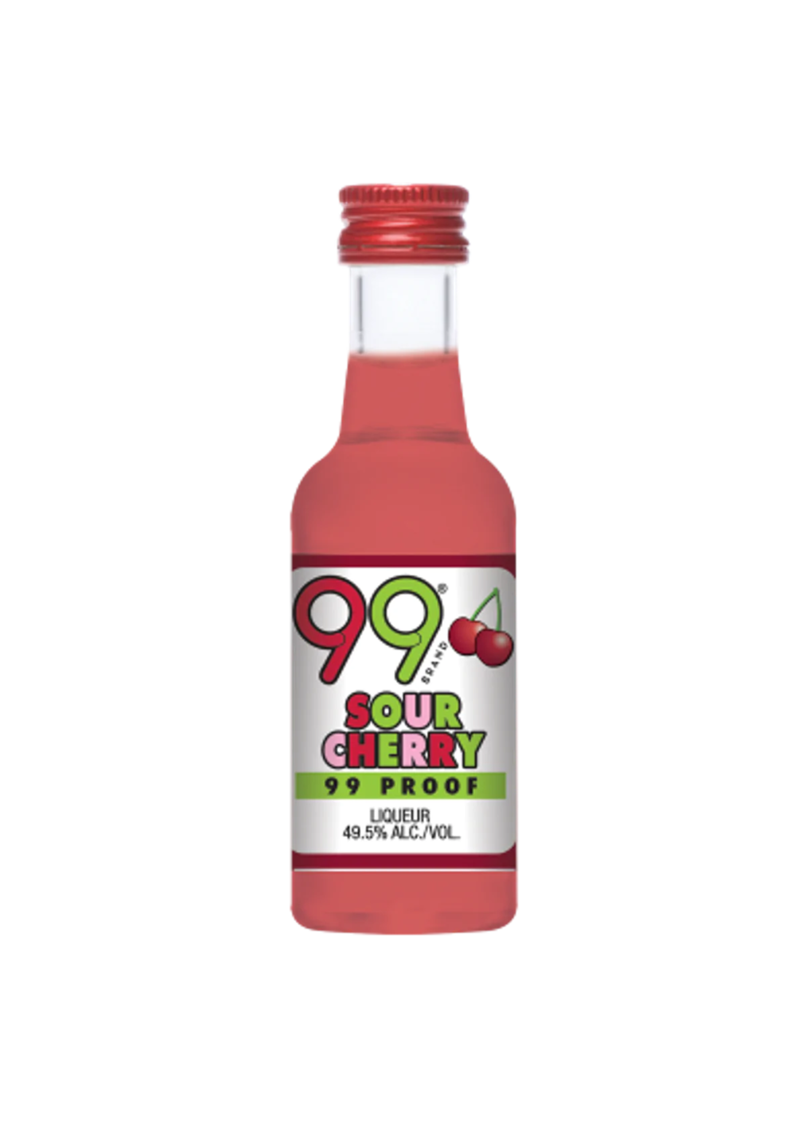 99 Sour Cherry Liqueur 99Proof Pet 50ml