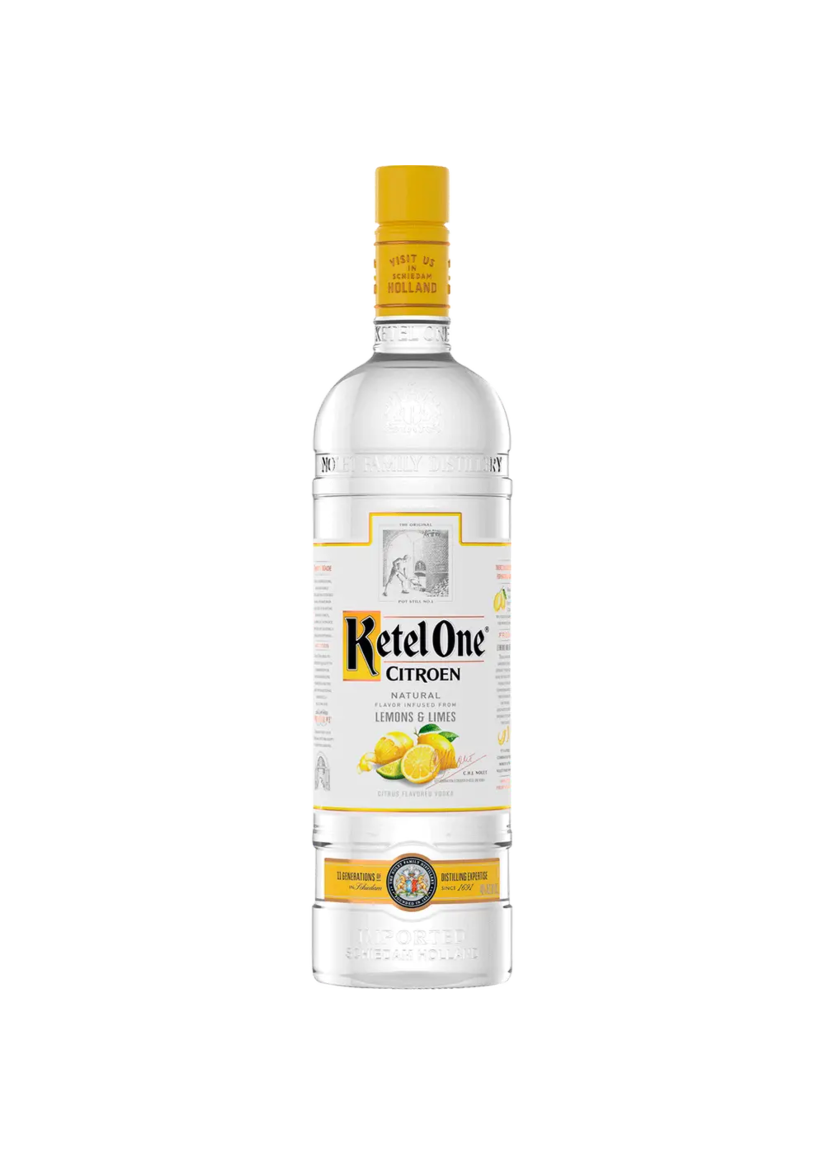 Ketel One Citrus Flavored Vodka Citroen 80Proof 1 Ltr