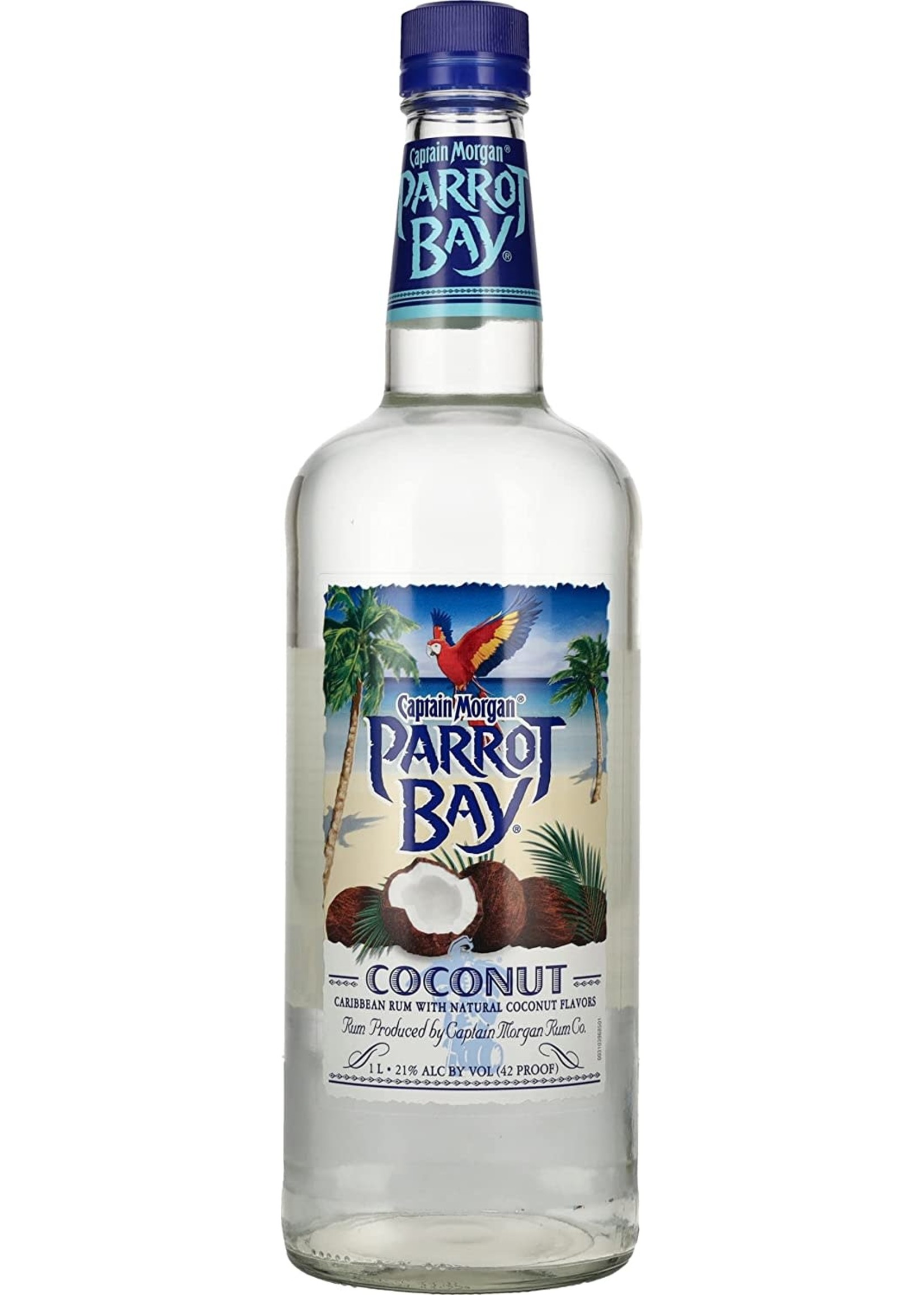 Parrot Bay Coconut Rum 42Proof 1 Ltr