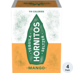 Hornitos Tequila Hornitos RTD Mango Flavored Tequila Seltzer 10Proof 4pk 12oz Cans