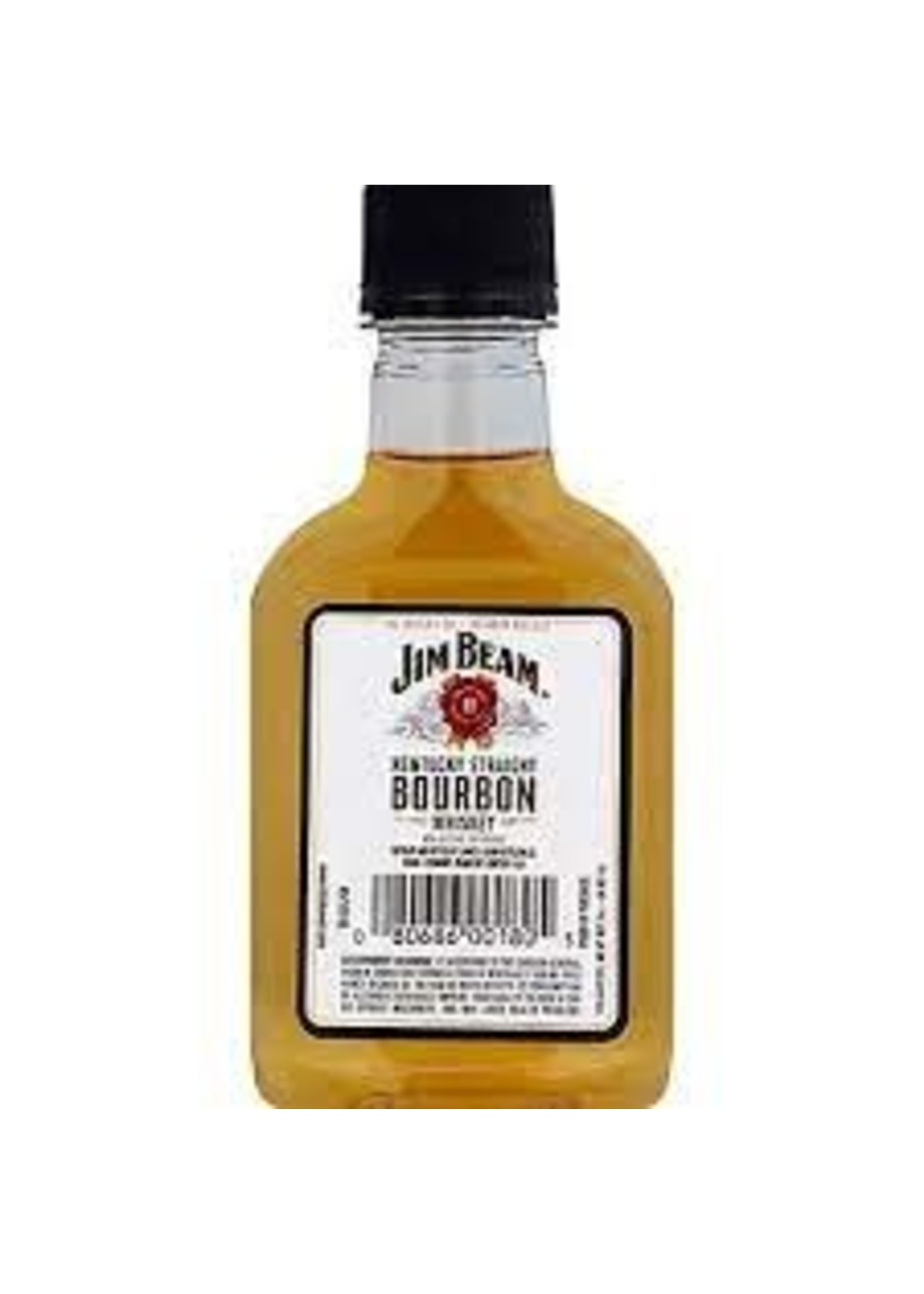 Jim Beam Jim Beam Straight Bourbon White Label 80Proof Pet 100ml