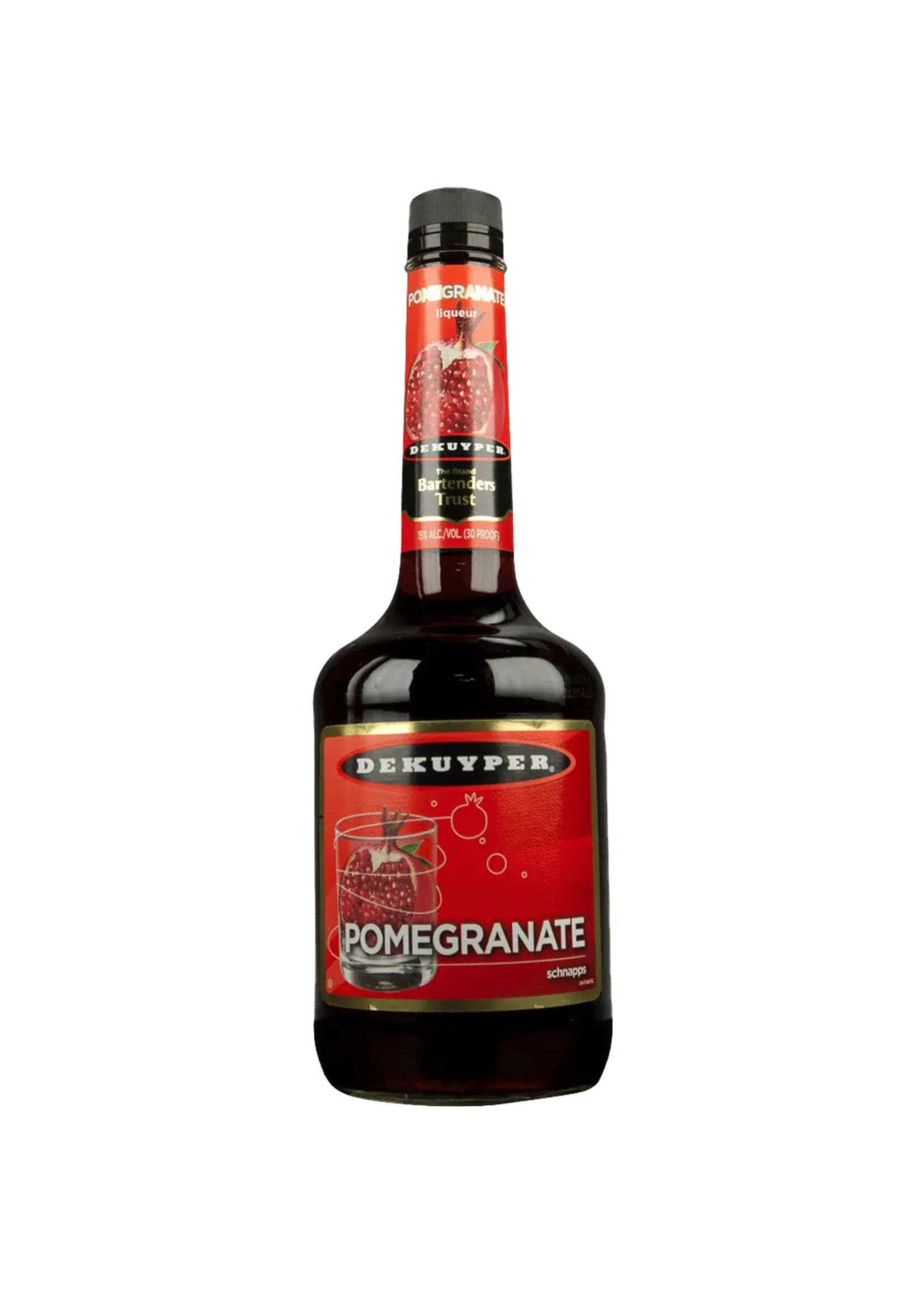 Dekuyper Dekuyper Pomegranate Schnapps Pomegranate Pleasure 30Proof 1 Ltr