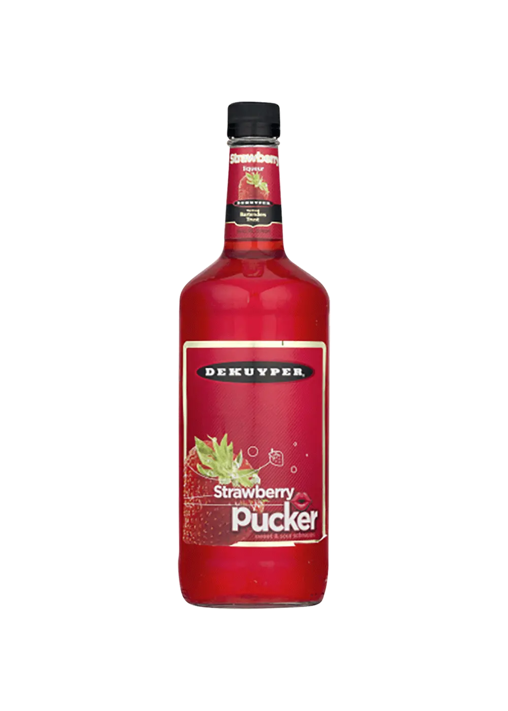 Dekuyper Dekuyper Sour Strawberry Schnapps Pucker 30Proof 750ml