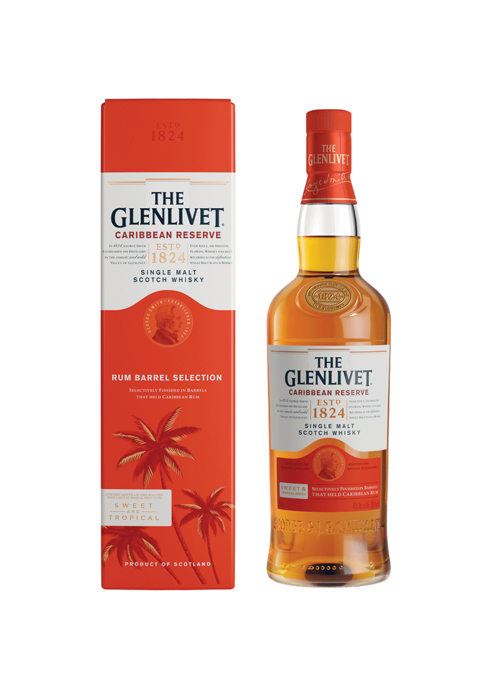 The Glenlivet The Glenlivet Rum Barrel Selection 80Proof 750ml