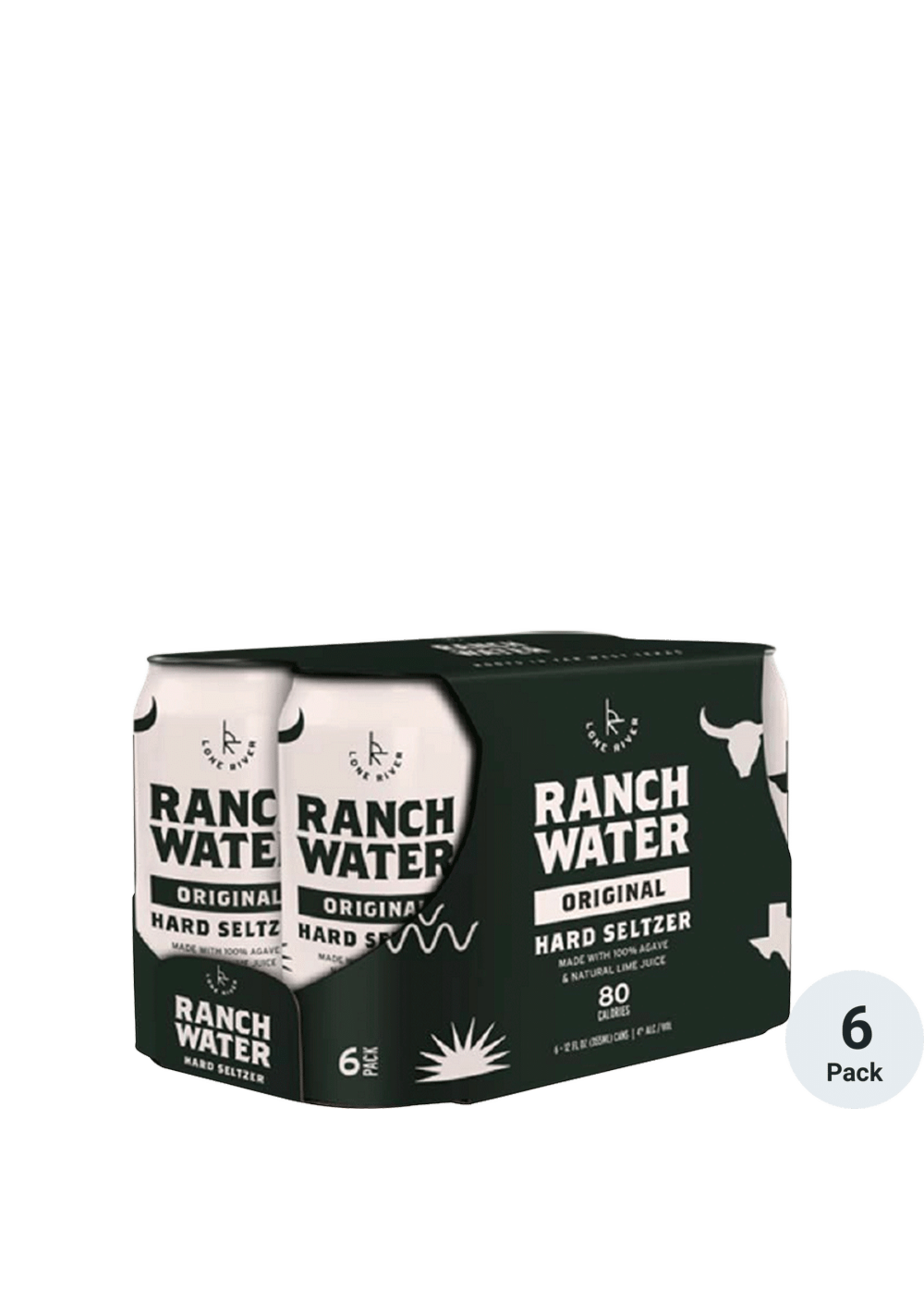 Lone River Original Ranch Water 4.0ALC 6pk 12oz Cans