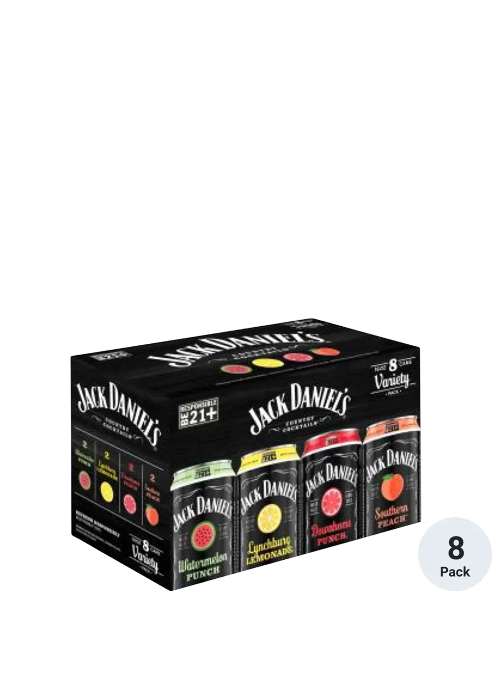 Jack Daniels Country Cocktails Variety Pack 8pk 16oz Cans