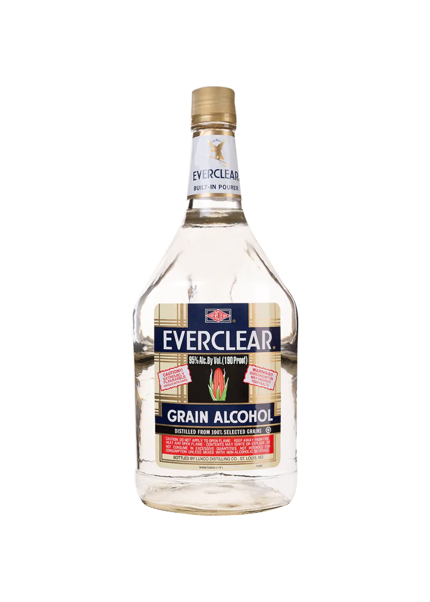 Everclear Grain Vodka 190Proof 1.75 Ltr