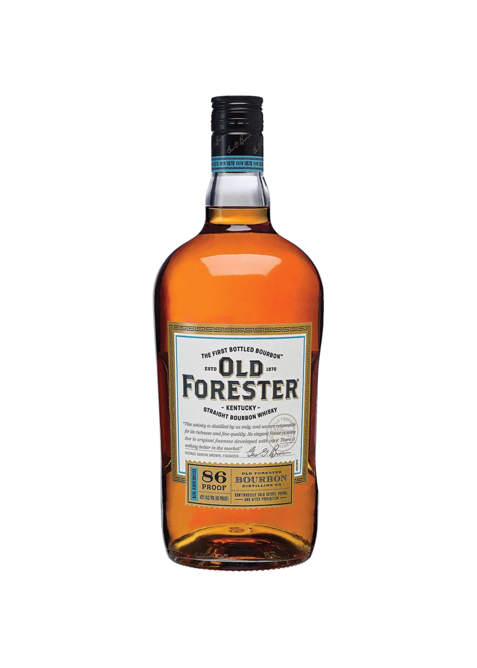 Old Forester Old Forester Straight Bourbon 86Proof 1.75 Ltr