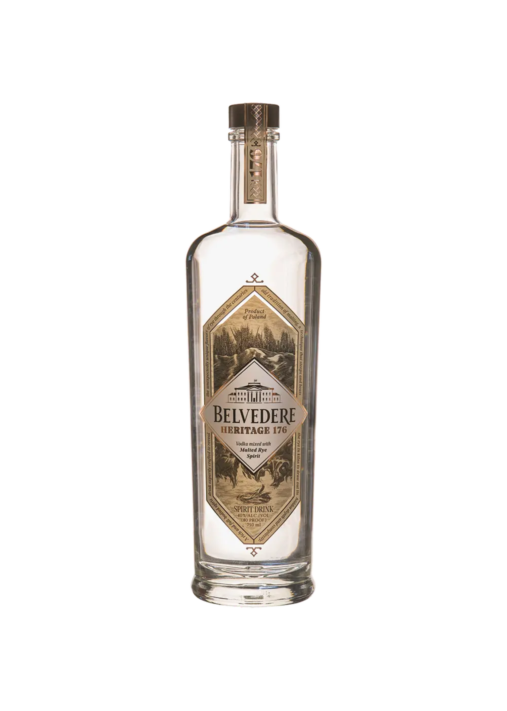 Belvedere Belvedere Heritage 176 Vodka 80Proof 750ml