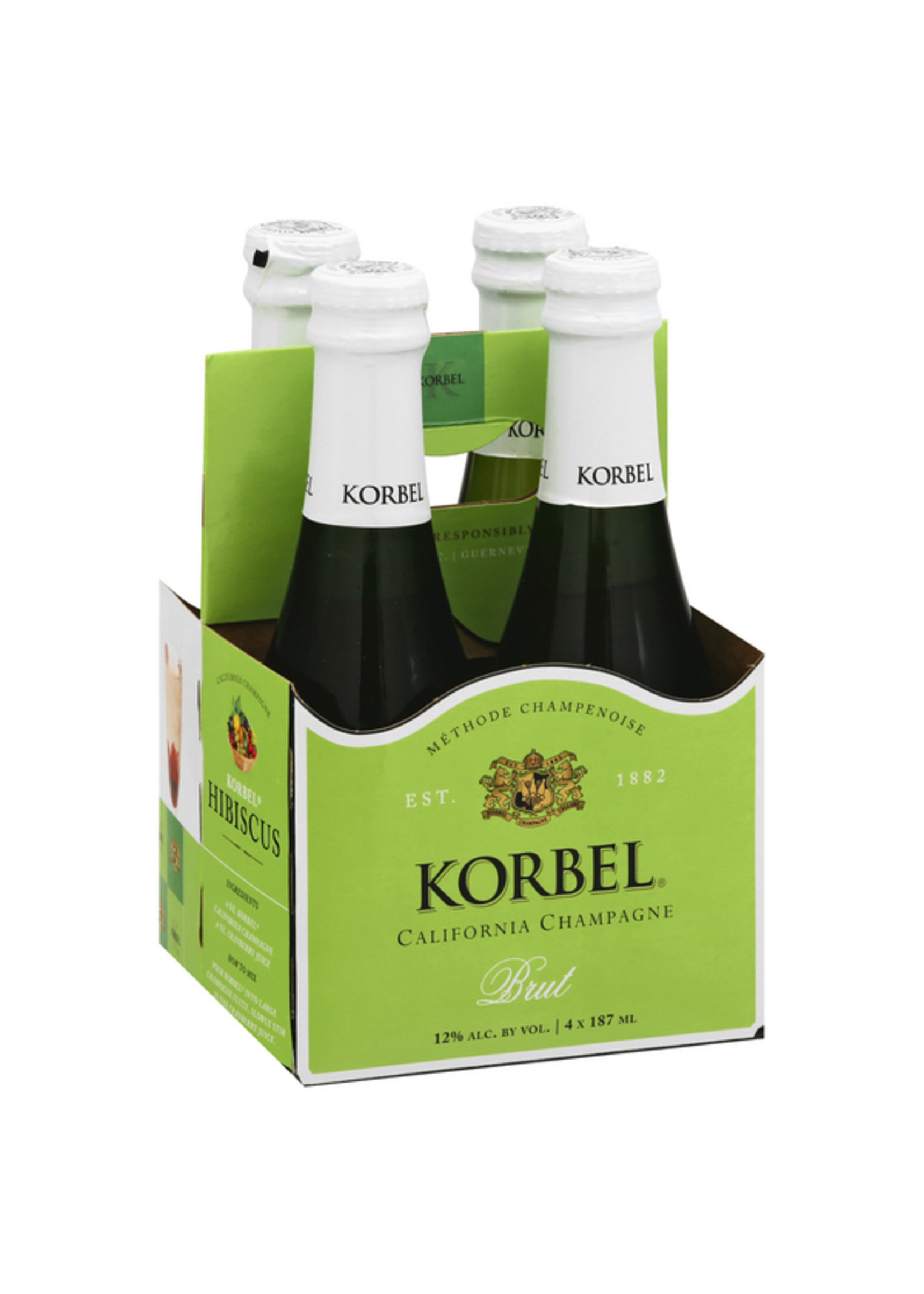 Korbel Brut Champagne 4pk 187ml