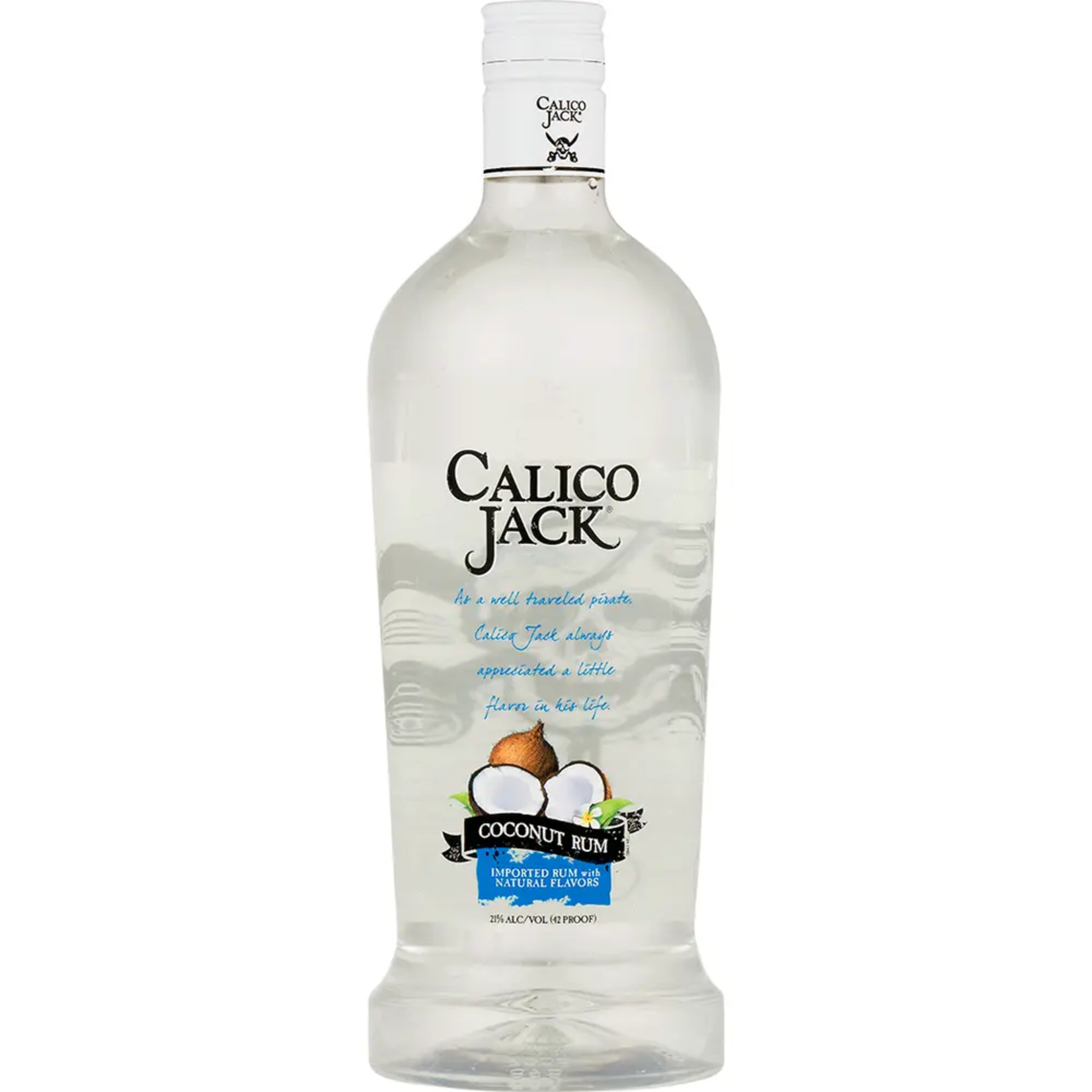 Calico Jack Coconut Rum 42Proof Pet 1.75 Ltr