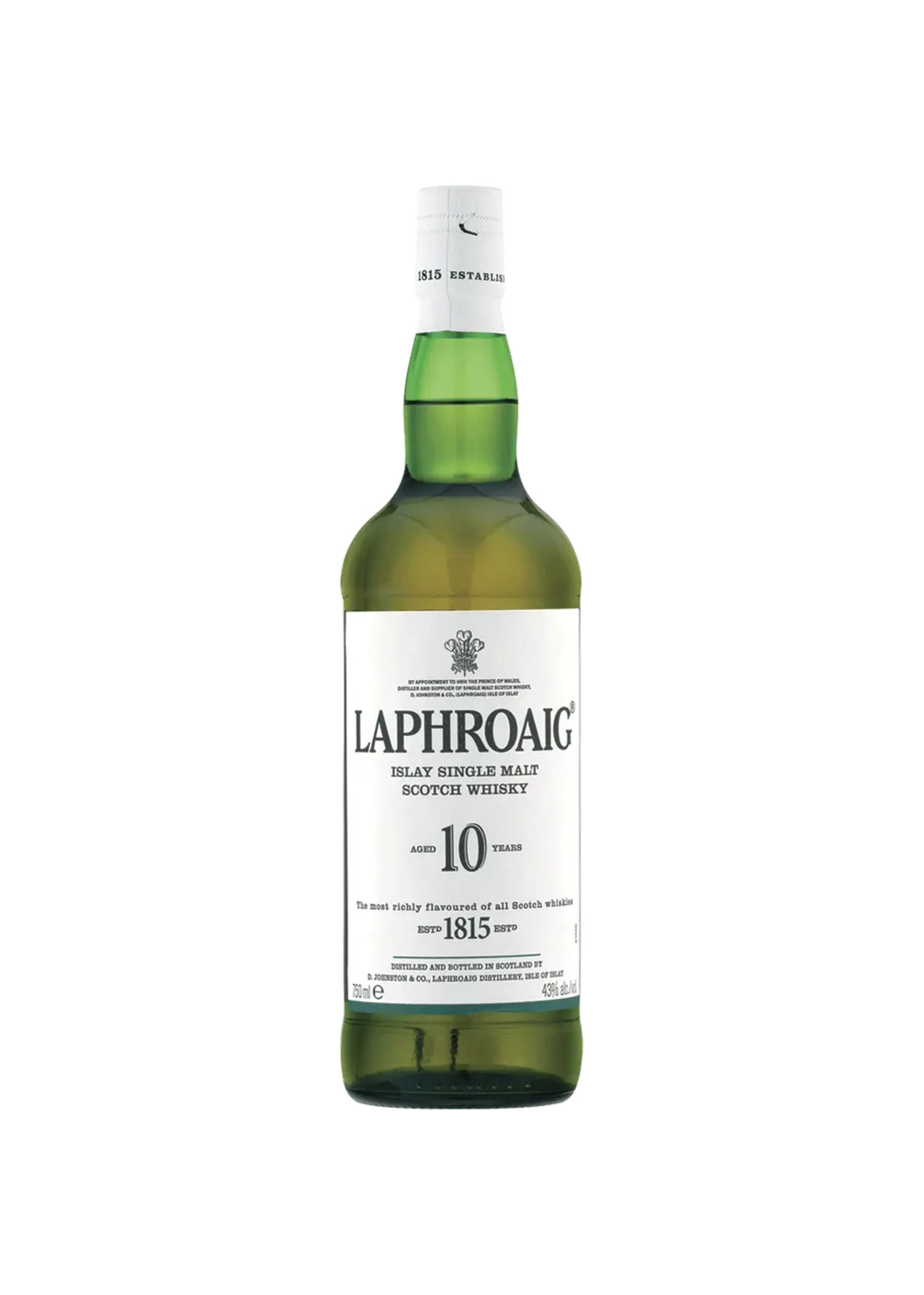 Laphroaig 10Year Islay Single Malt Scotch Whisky 86Proof 750ml
