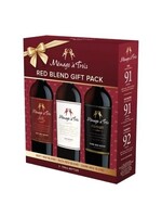 Menage A Trois Red Blend Gift Pack 1xSoft Red, 1xRed Blend, 1xMidnight 750ml