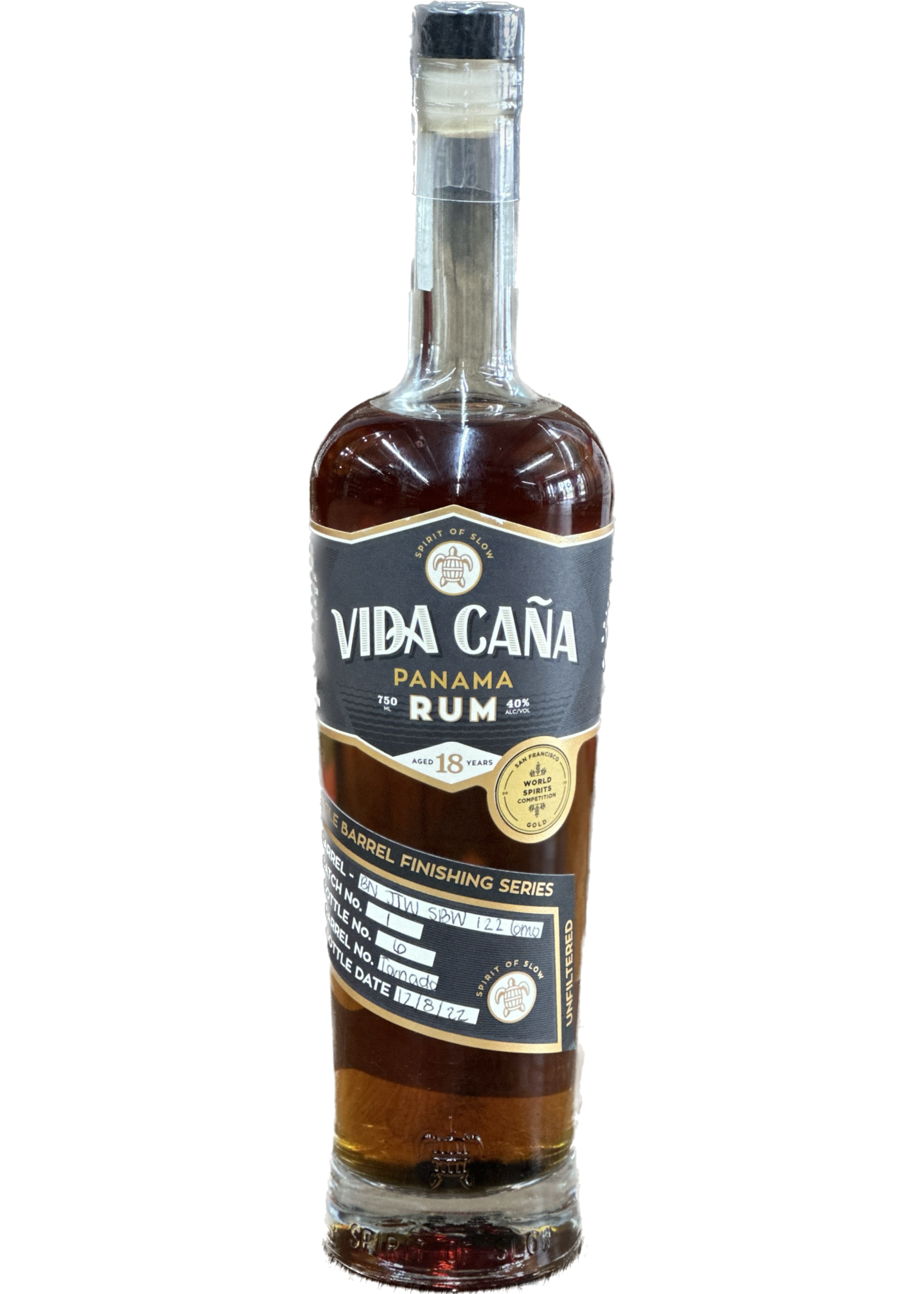 Vida Cana 18year Tornado Survival Barrel 16715 80Proof 750ml