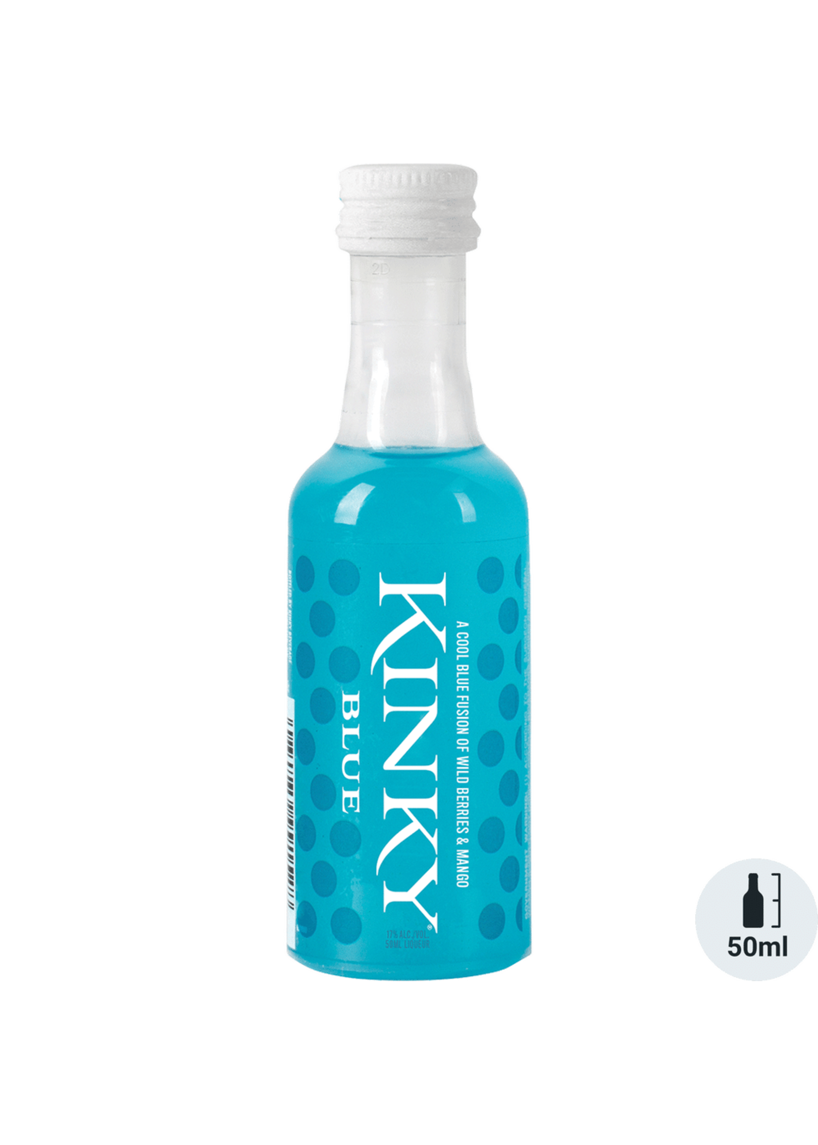 Kinky Blue Liqueur 34Proof 50ml