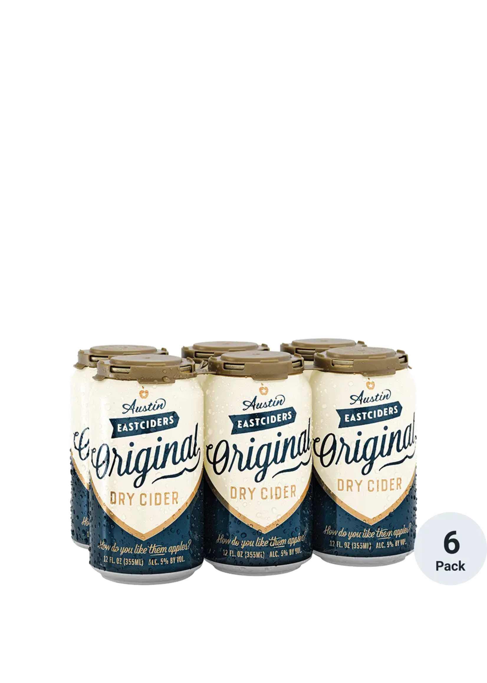 Austin Eastciders Original Dry Cider 6pk 12oz Cans