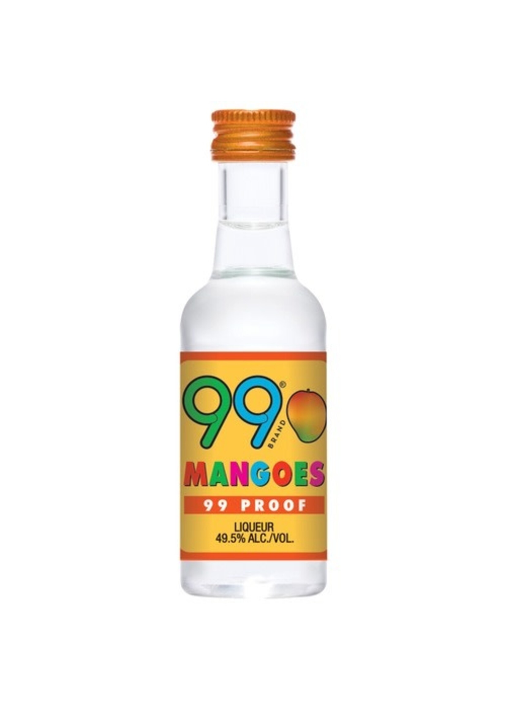 99 Brand Mango Schnapps 99Proof Pet 50ml