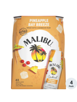 Malibu RTD Cocktail Pineapple Bay Breeze 14Proof 4pk 12oz Cans