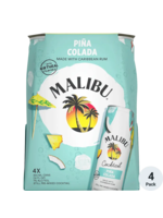 Malibu RTD Cocktail Pina Colada 14Proof 4pk 12oz Cans