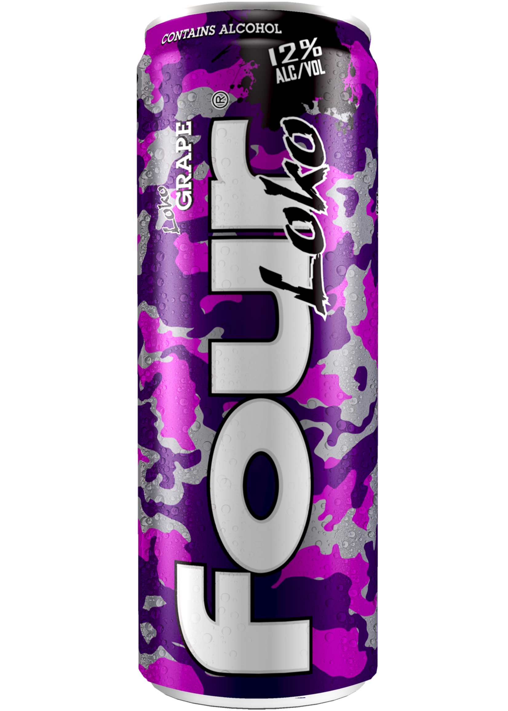 Four Loko Sour Grape Flavored Cocktail 28Proof Single 24oz Can