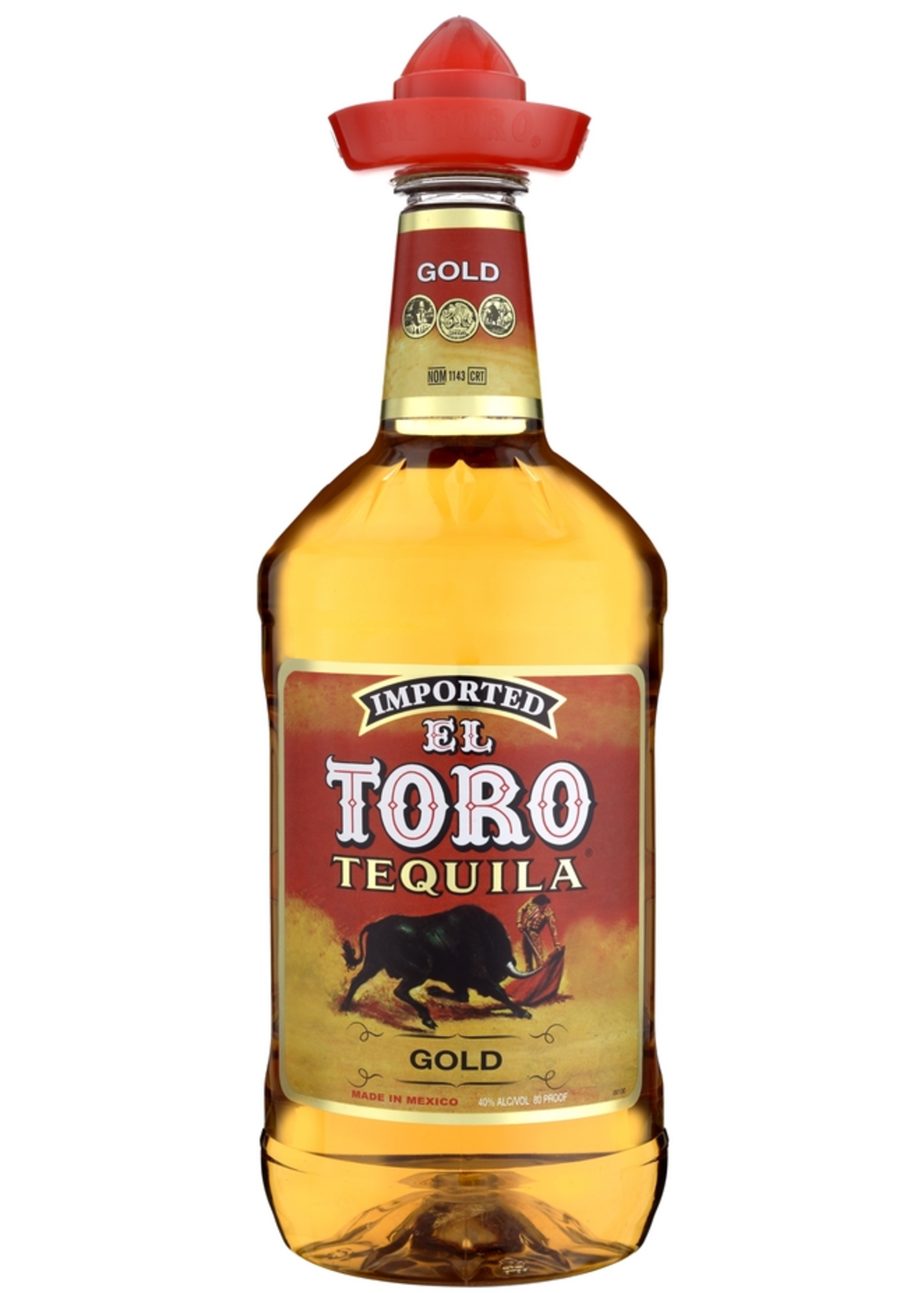 El Toro Gold 80Proof Pet 1.75 Ltr