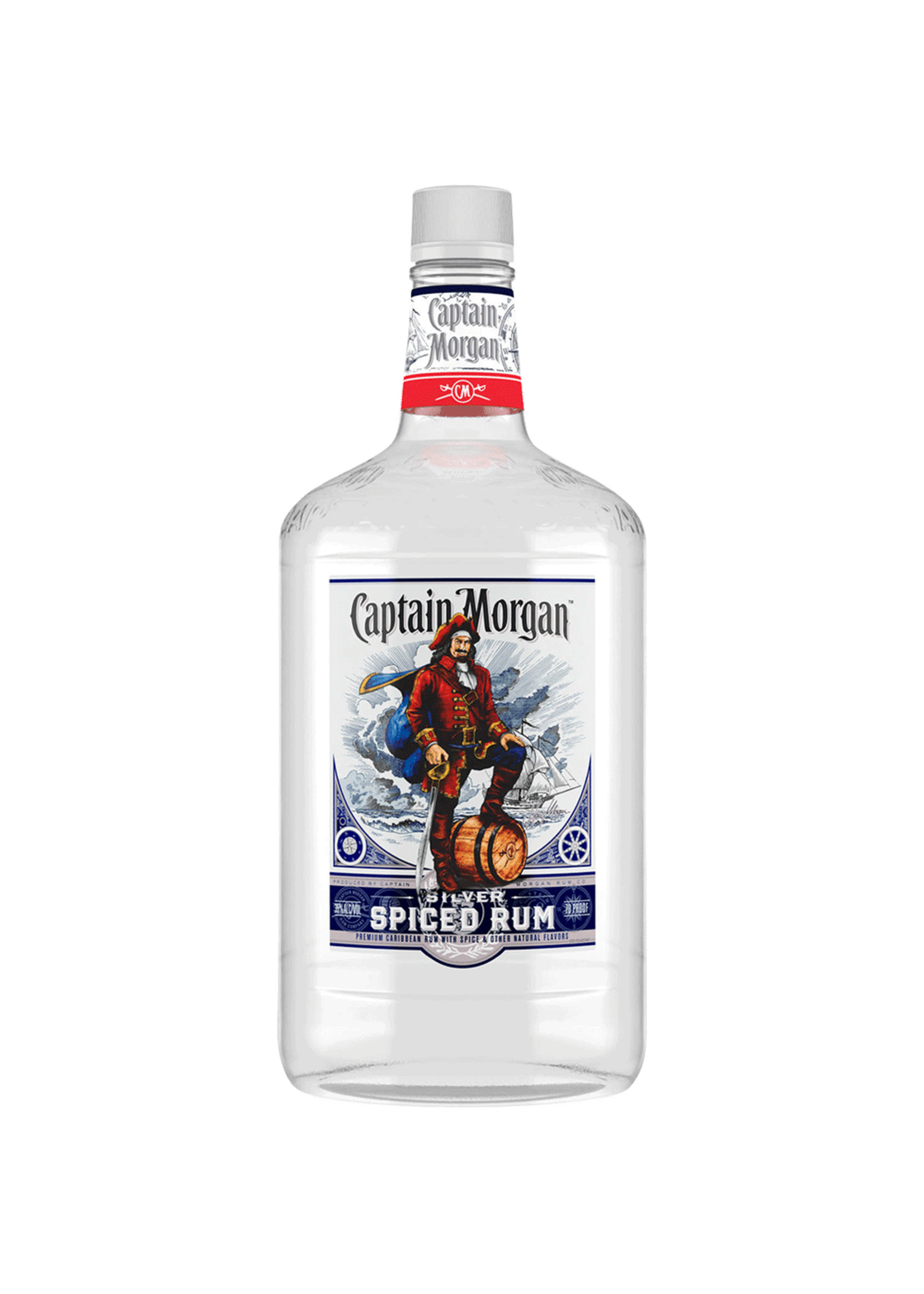 Captain Morgan Silver Spiced 70Proof 1.75 Ltr