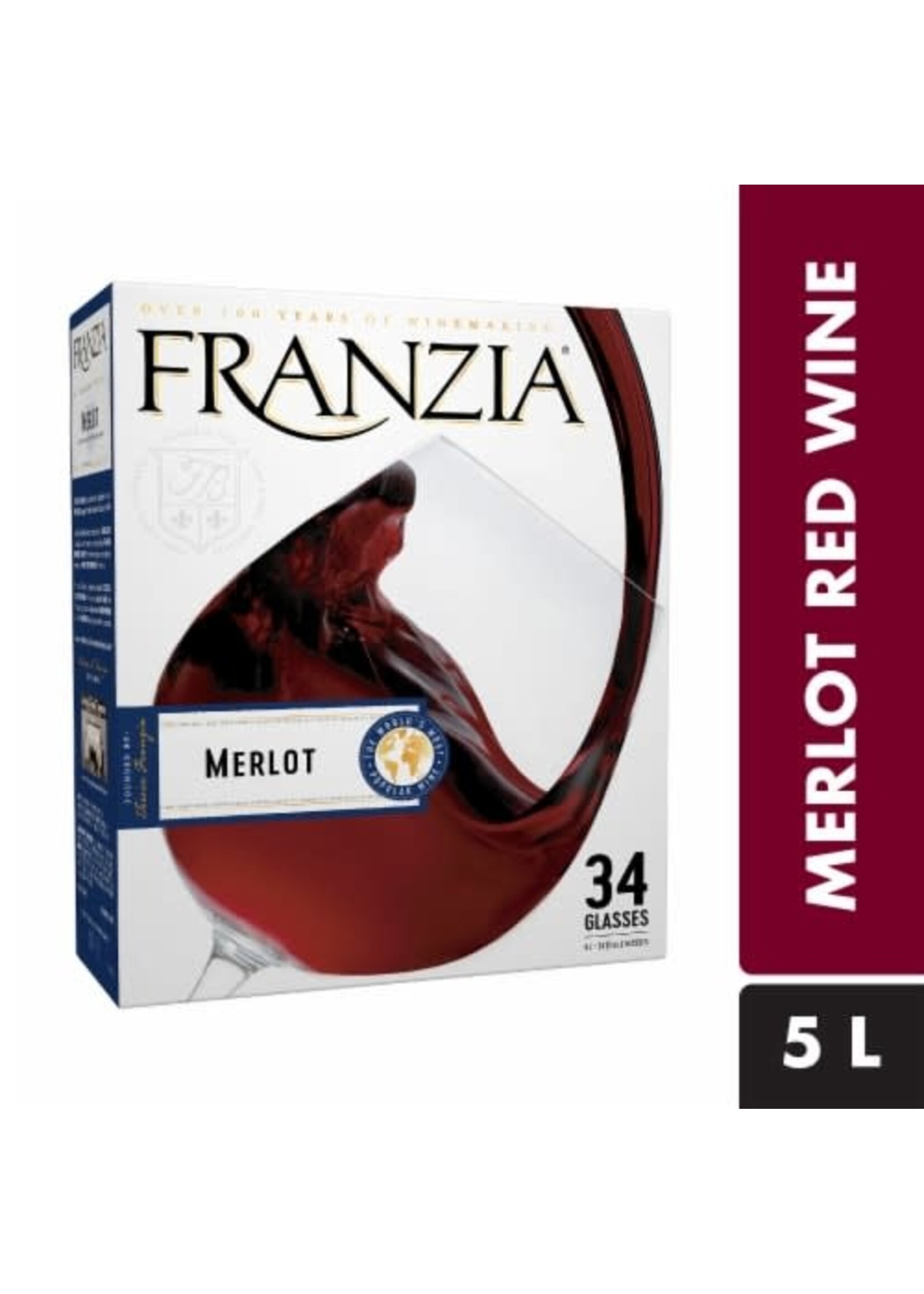 Franzia Merlot Box Wine 5 Ltr