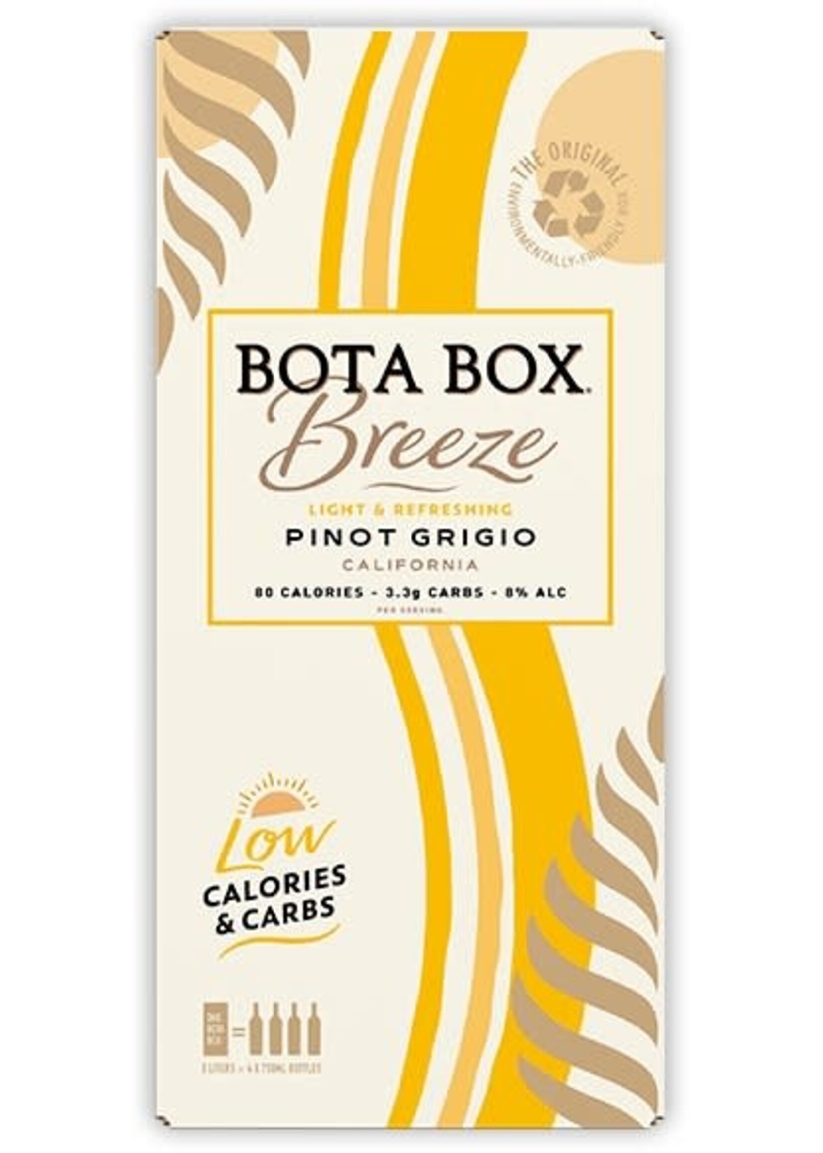 Bota Box  Pinot Grigio Breeze Box Wine 3 Ltr