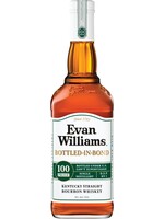 Evan Williams Straight Bourbon White Label Bottled In Bond 100Proof 1 Ltr