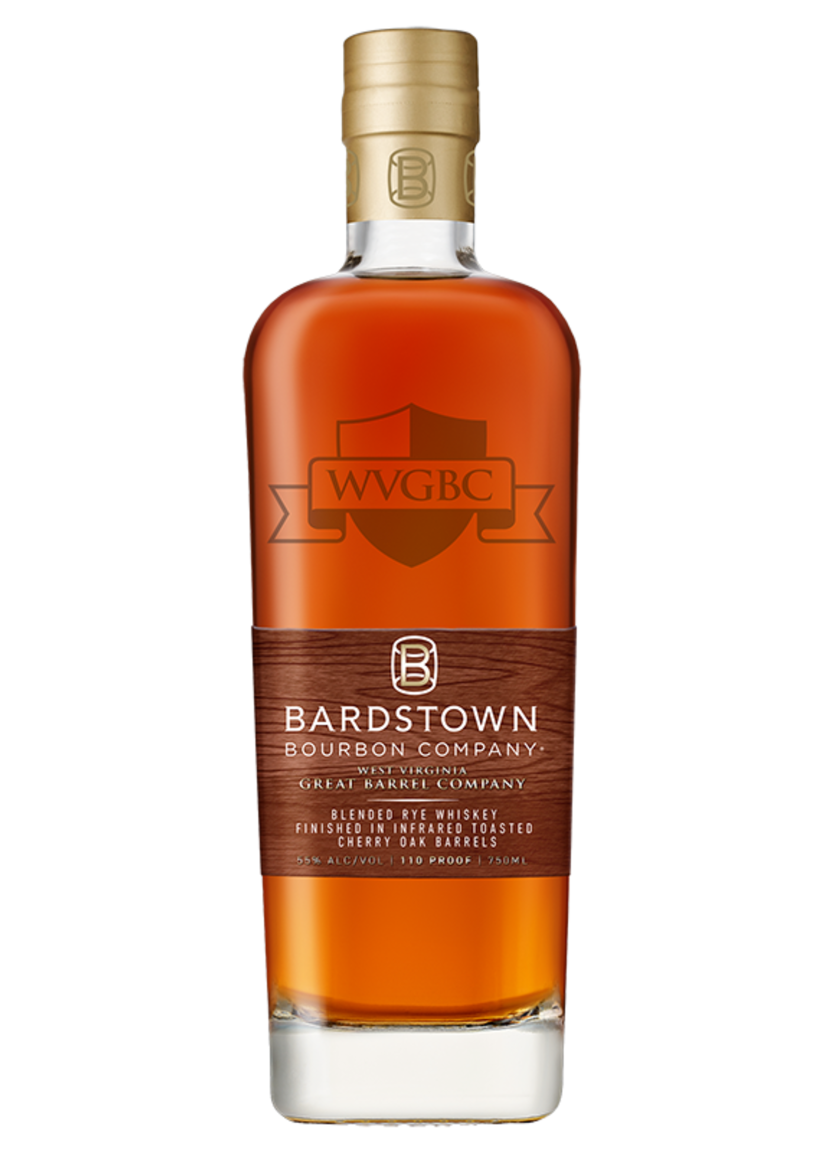Bardstown Bourbon West Virginia Great Barrel Co Rye Whiskey 110Proof 750ml