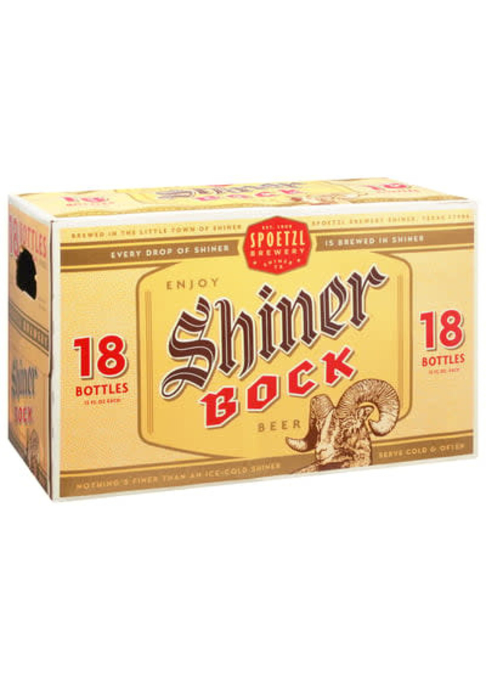 Shiner Bock 18pk 12oz Cans