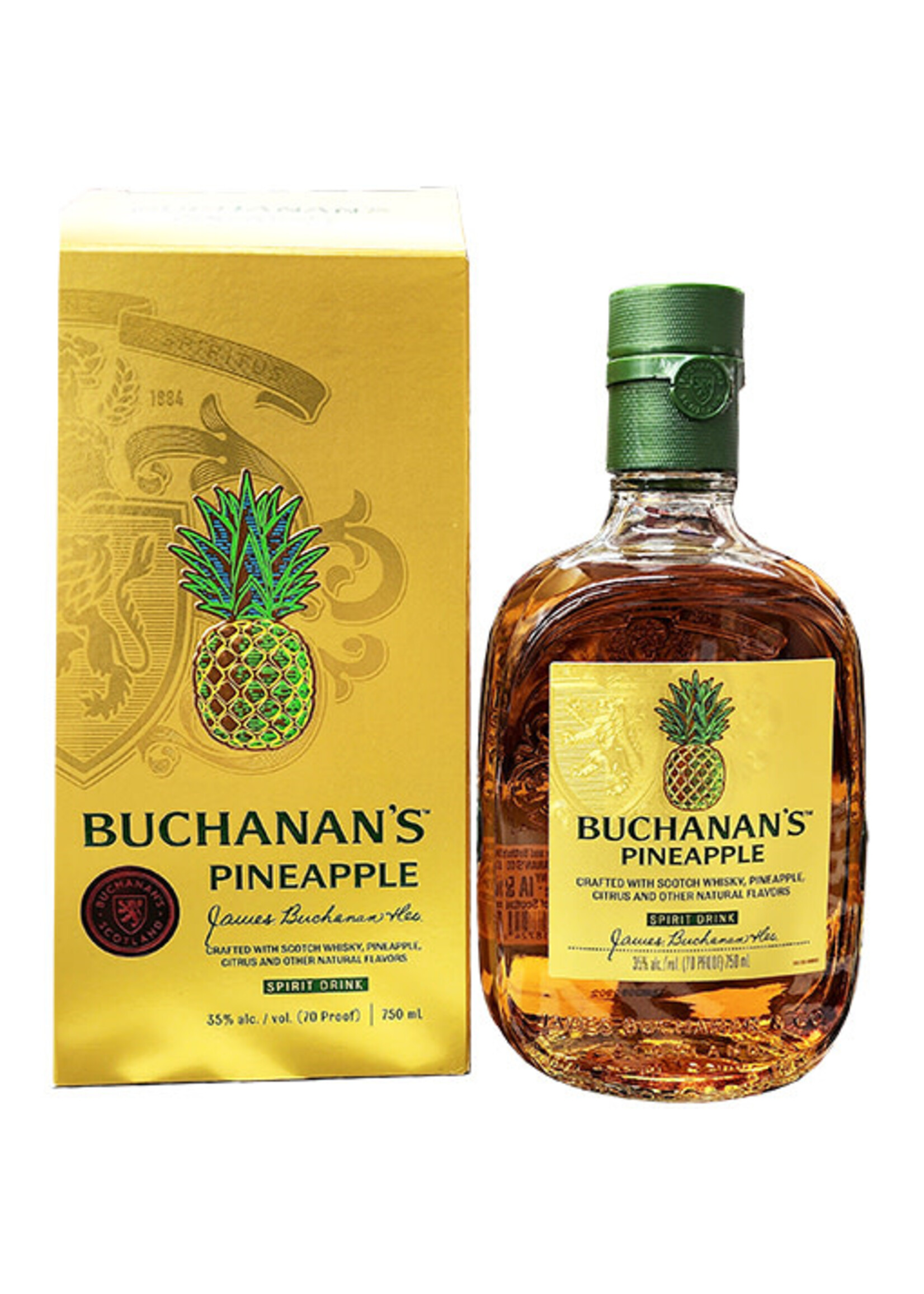 Buchanan's Pineapple Flavored Whiskey 70Proof 750ml