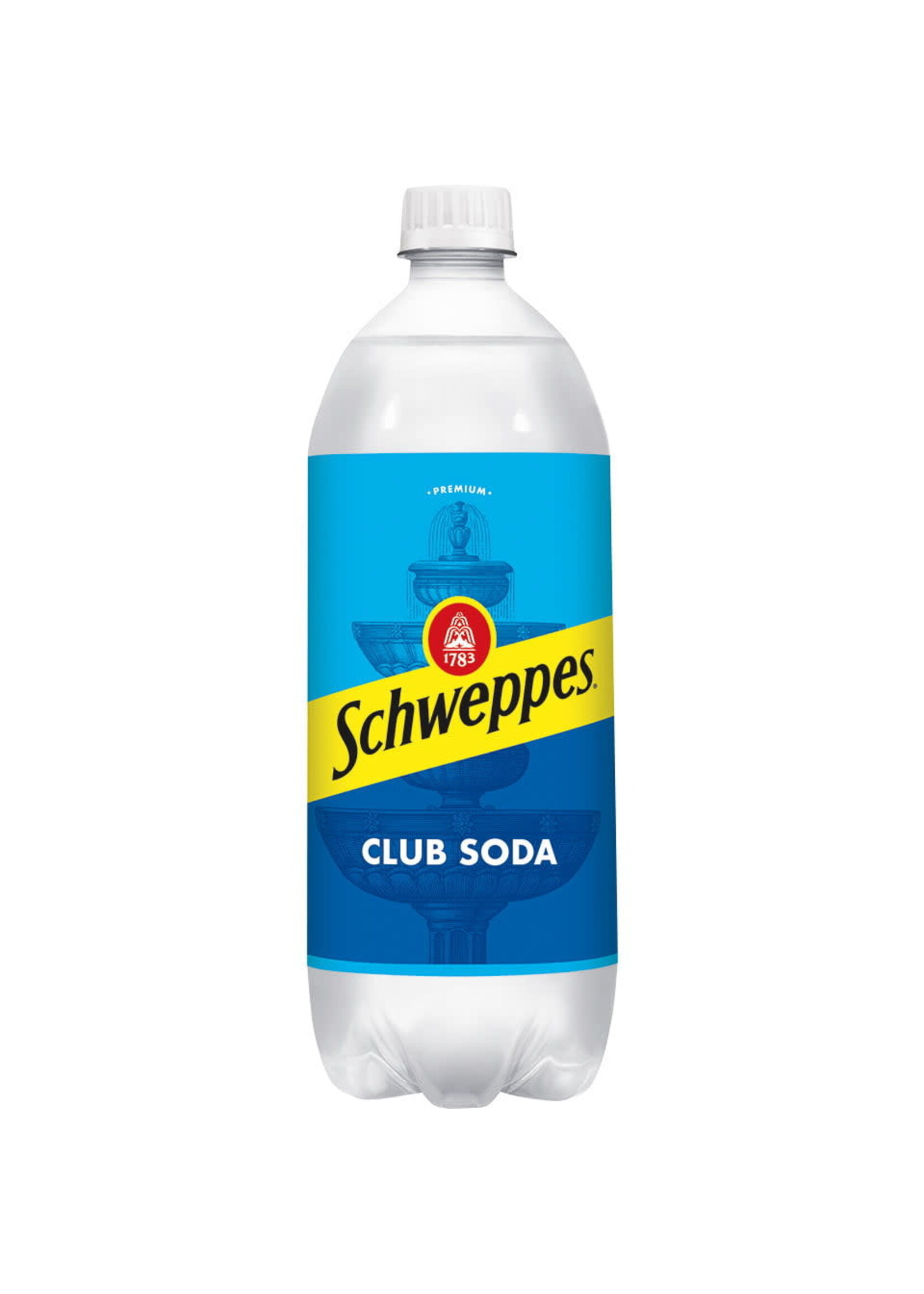 Schweppes Club Soda Pet 1 Ltr