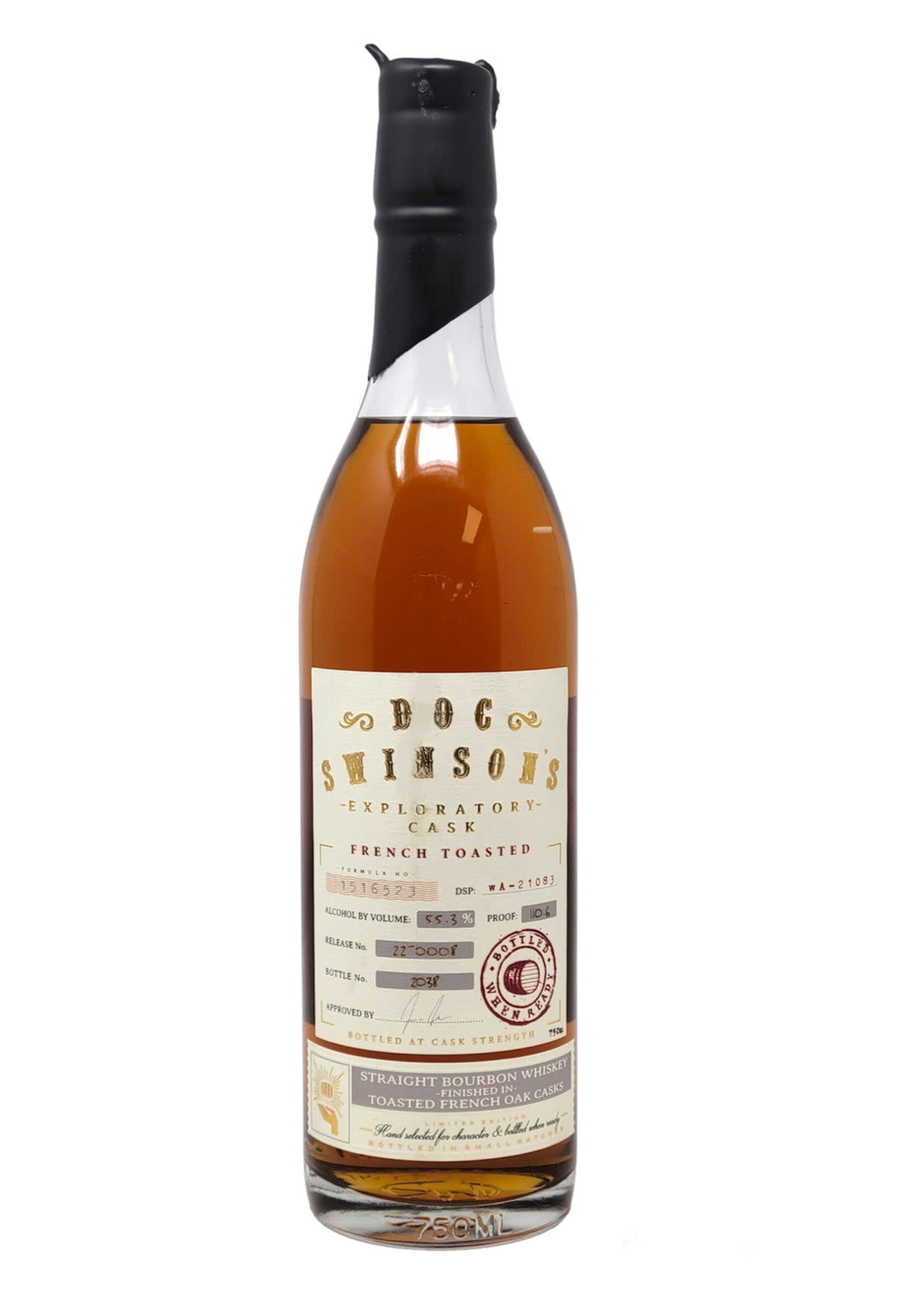 Doc Swinsons Exploratory Cask French Toasted 110.6Proof 750ml