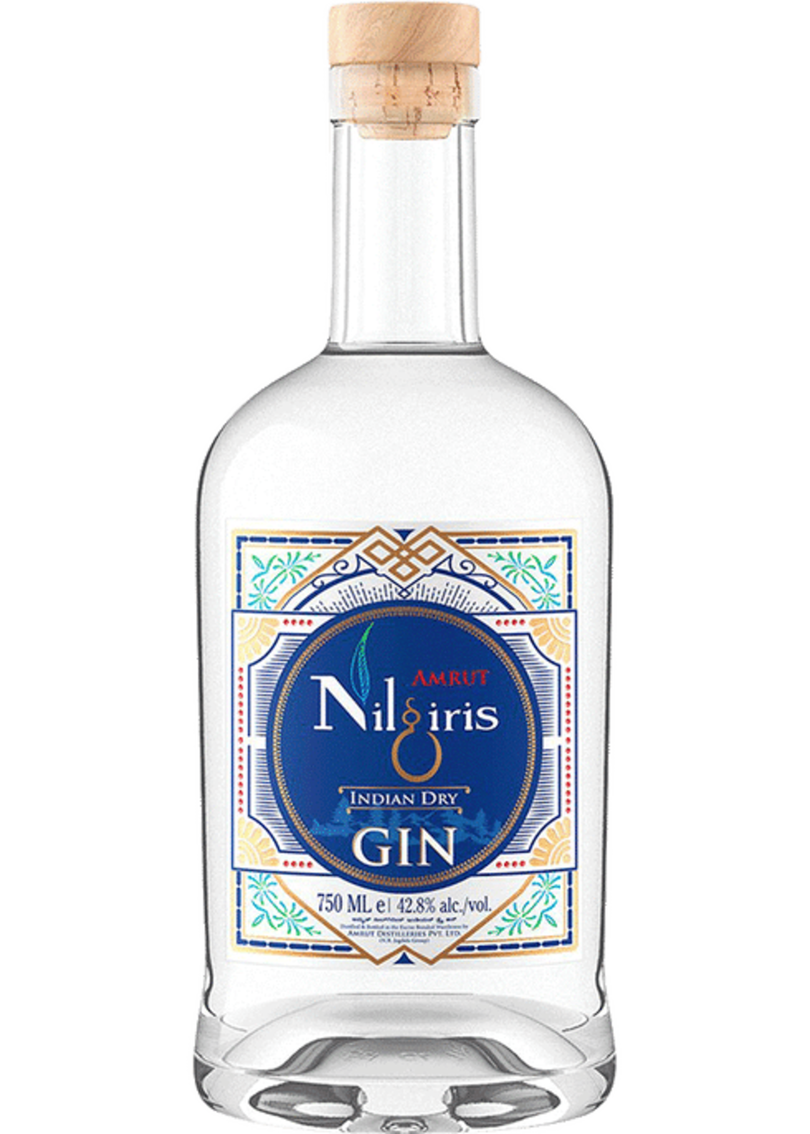 Amrut Nilgiris Indian Dry Gin 85.60Proof 750ml