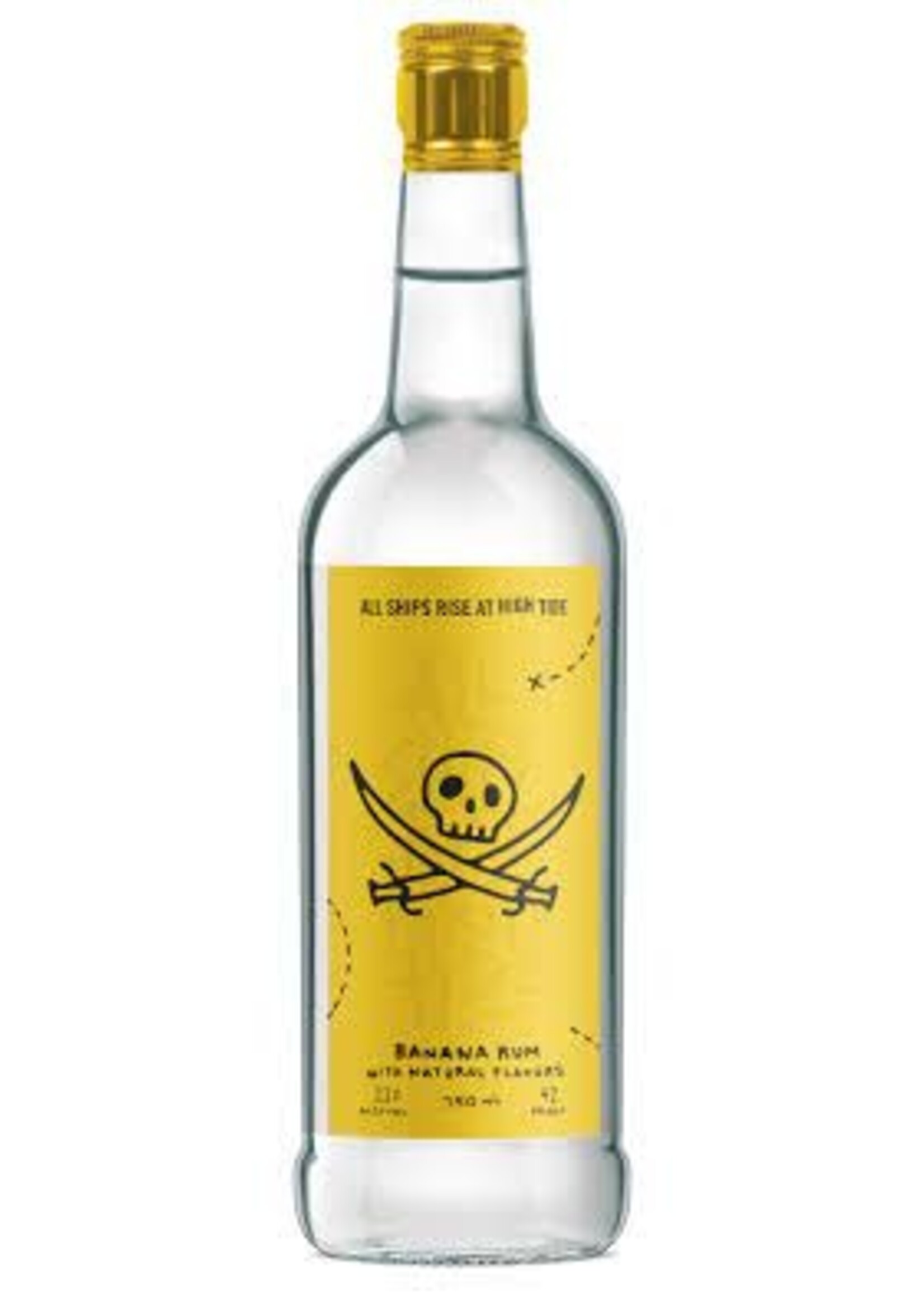 All Ships Banana Flavored Rum 42Proof 750ml