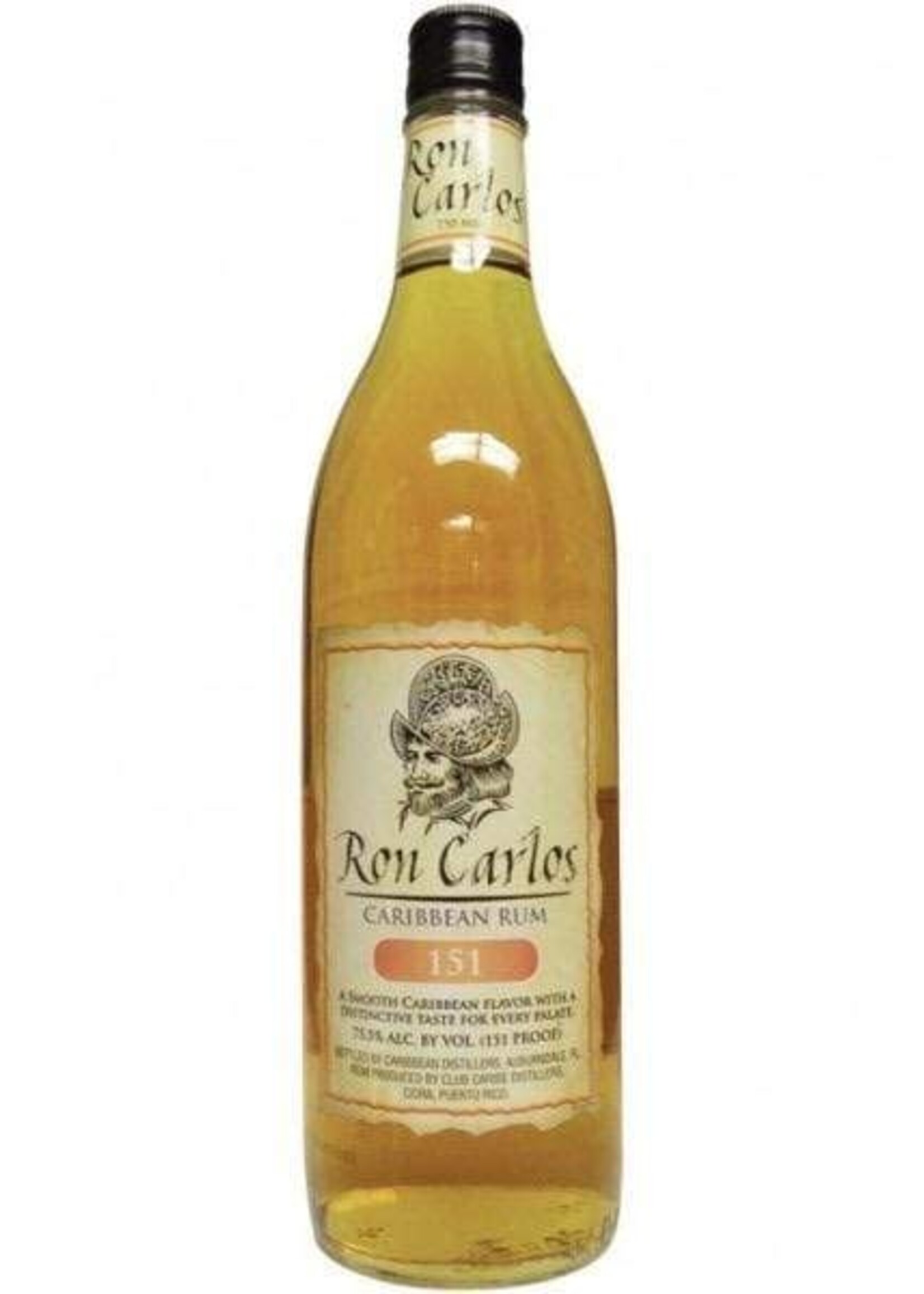 Ron Carlos Caribbean Rum 151Proof 1 Ltr