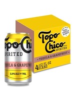 Topo Chico RTD Tequila & Grapefruit 5.9% ALC 4pk 12oz Cans