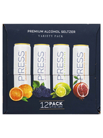 Press Signature Variety Pack Seltzer 12pk 12oz Cans