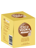 Coco Vodka Pineapple 5% Alc 4pk 12oz Cans