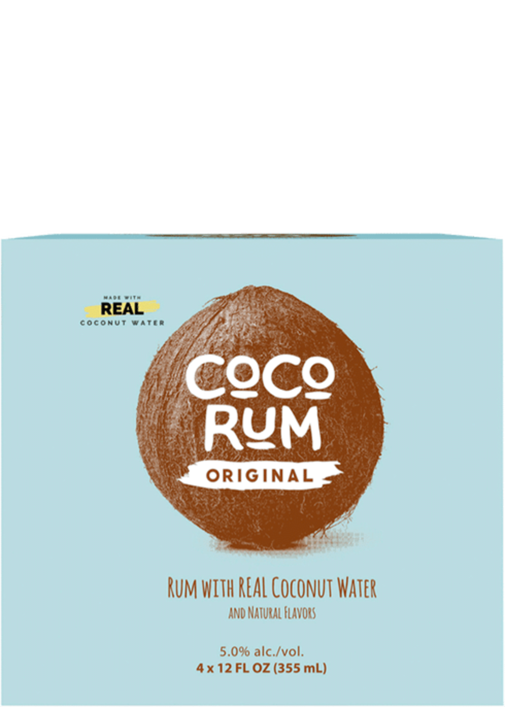 Coco Rum Original 5% Alc 4pk 12oz Cans