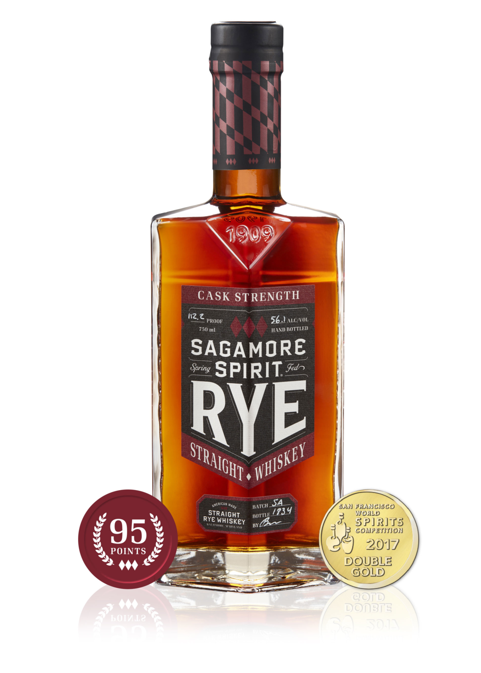 Sagamore Spirit Rye Cask Strength 112.2Proof 750ml