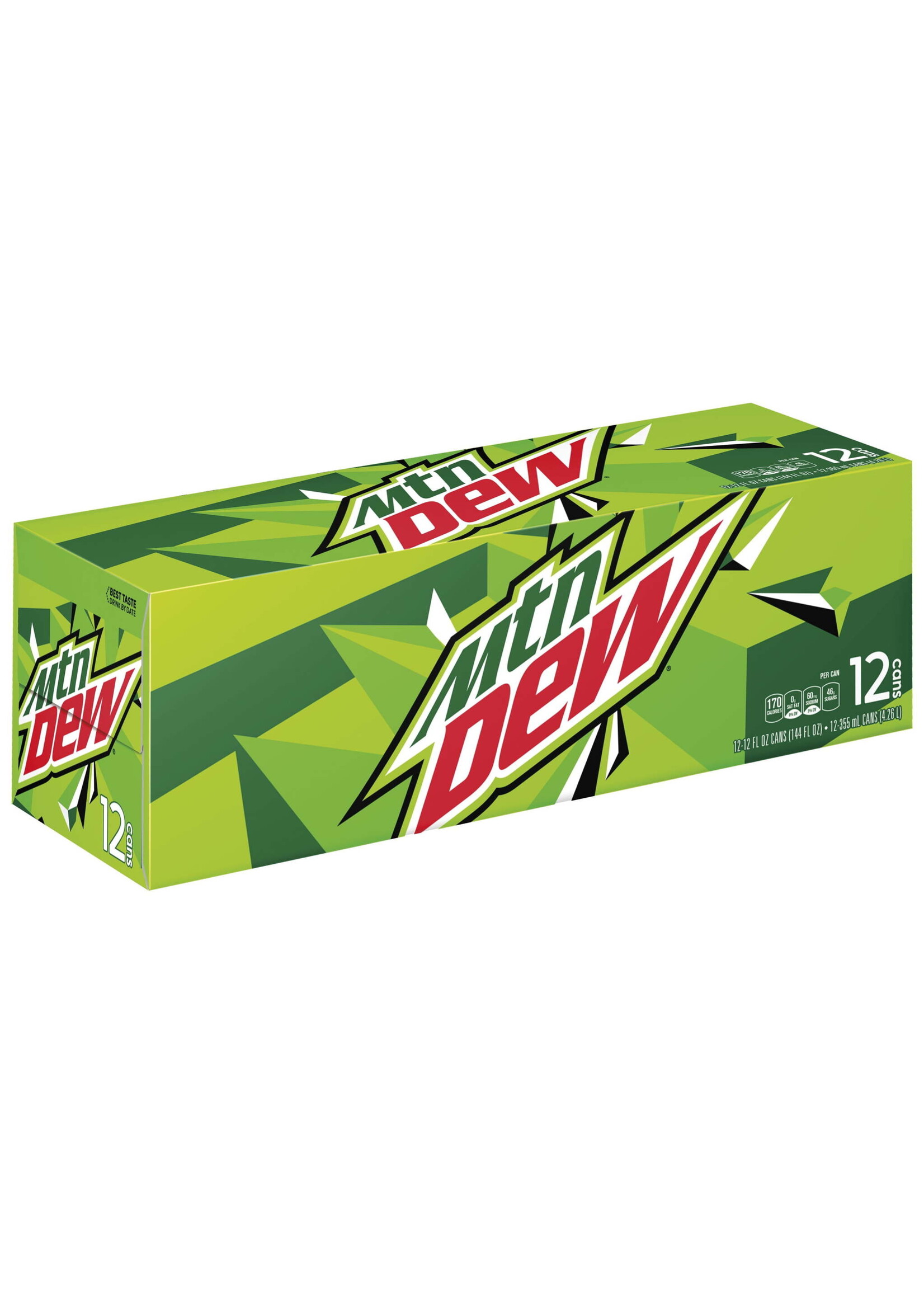 Mountain Dew 12-Pack Cans
