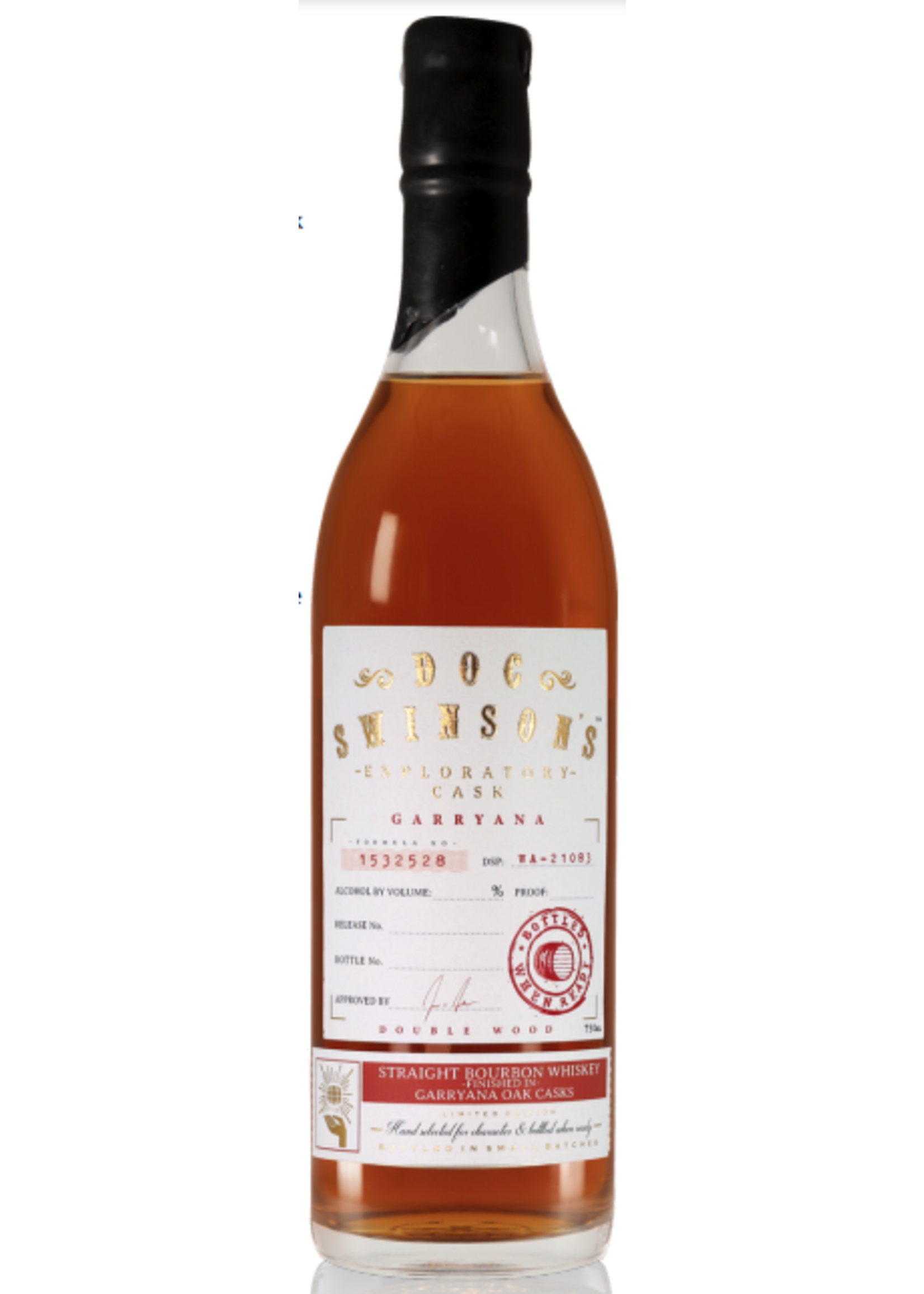 Doc Swinson’s Garryana Oak Cask Straight Bourbon 108.80Proof 750ml